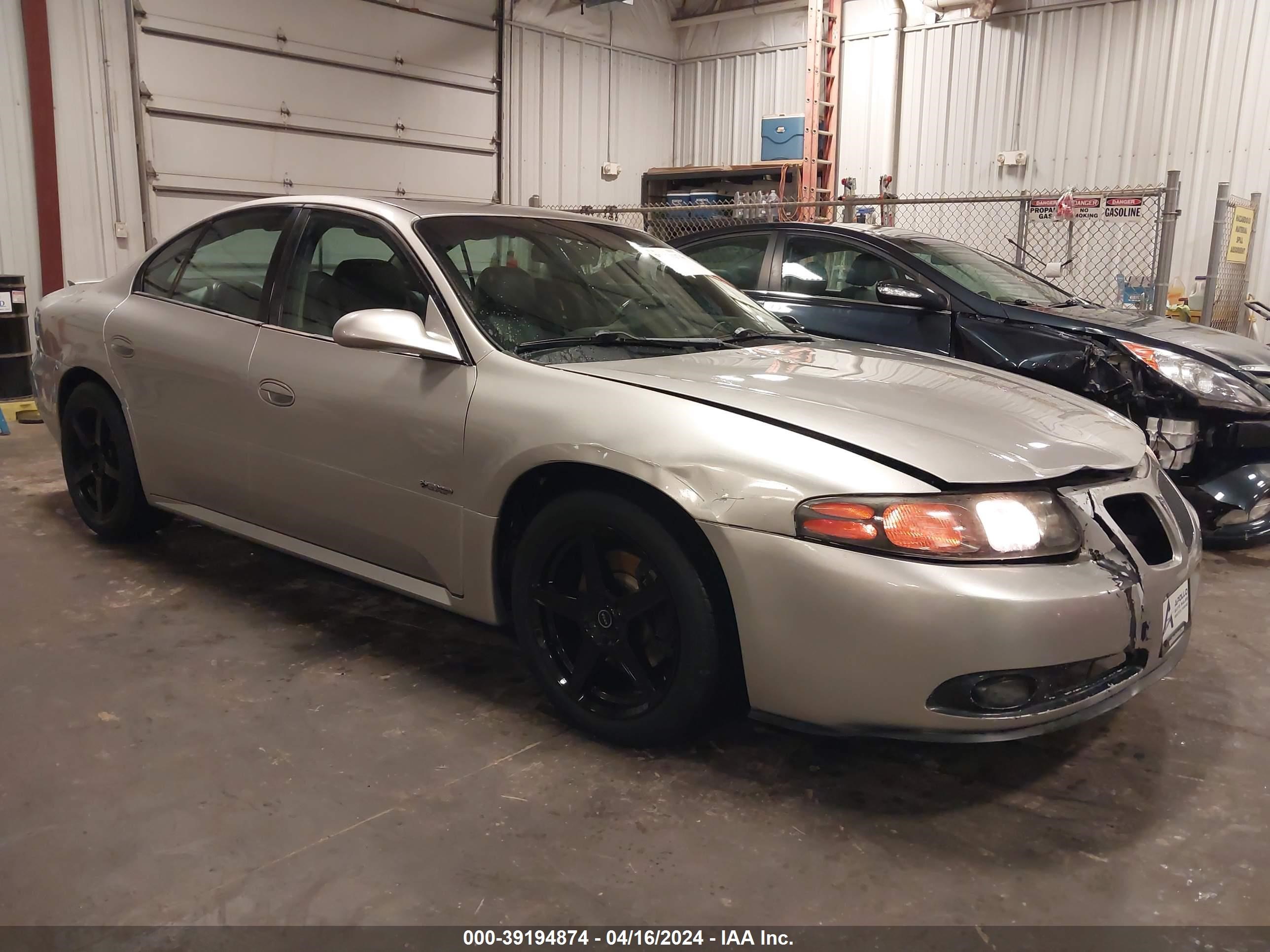 PONTIAC BONNEVILLE 2005 1g2hz54y85u222909