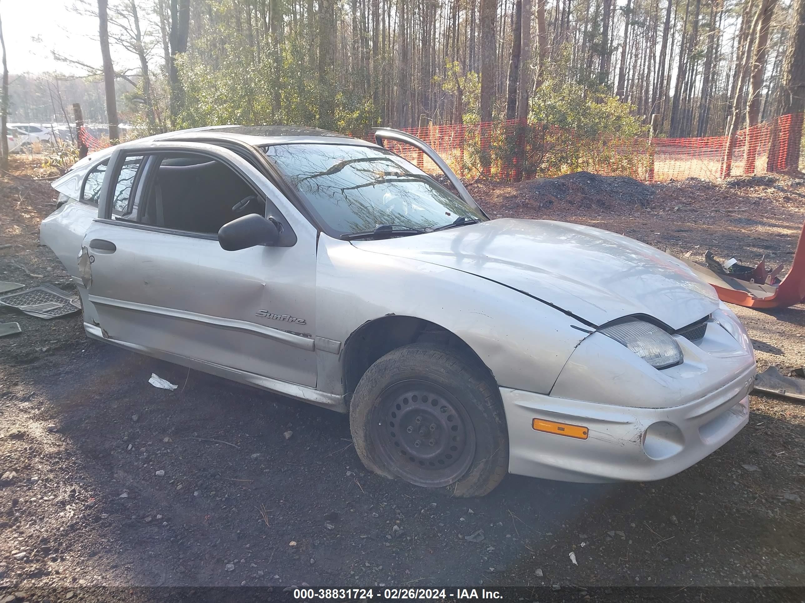 PONTIAC SUNFIRE 2002 1g2jb124727160024