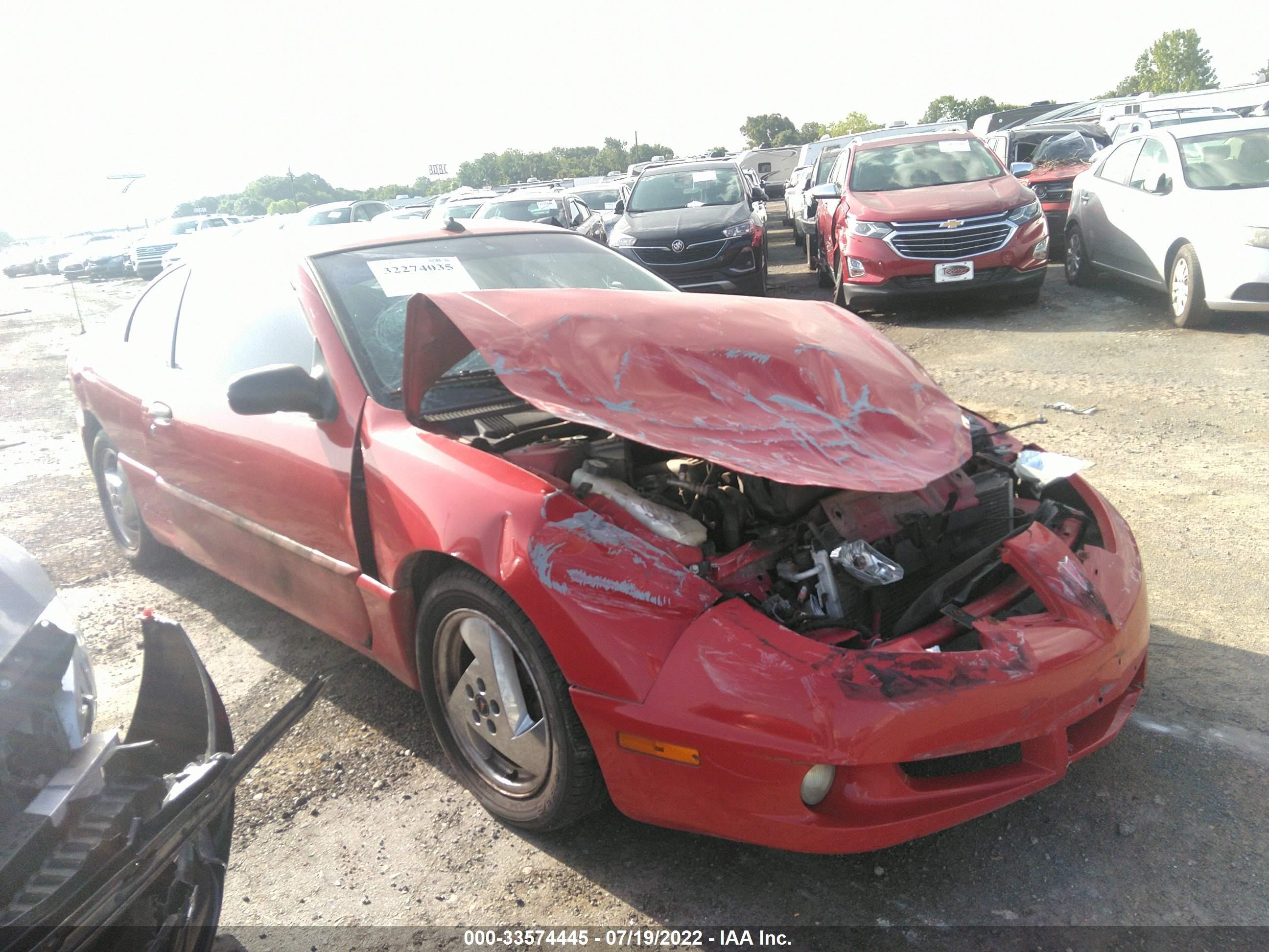 PONTIAC SUNFIRE 2003 1g2jb12f237142078