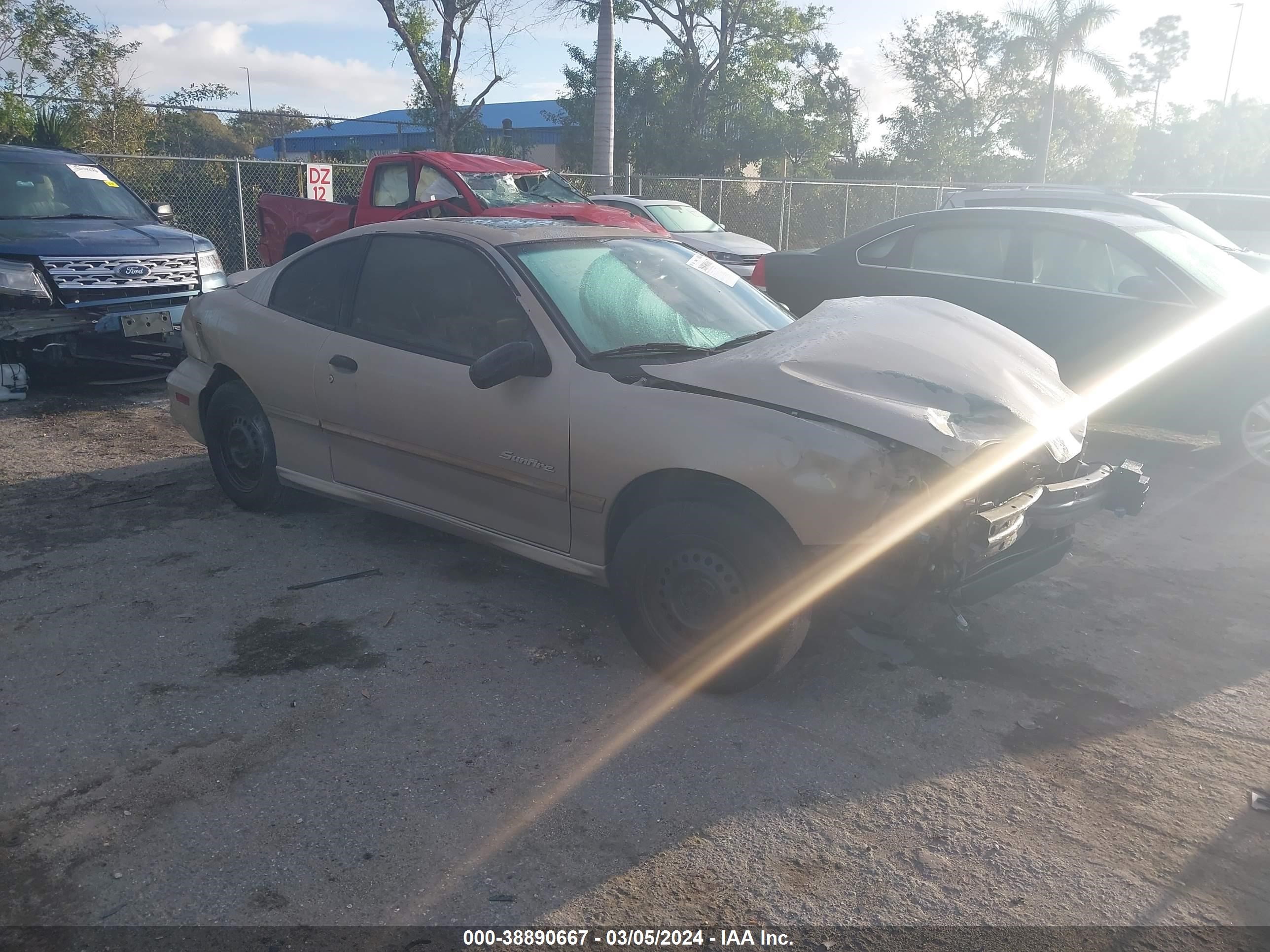 PONTIAC SUNFIRE 2002 1g2jb12f927447611