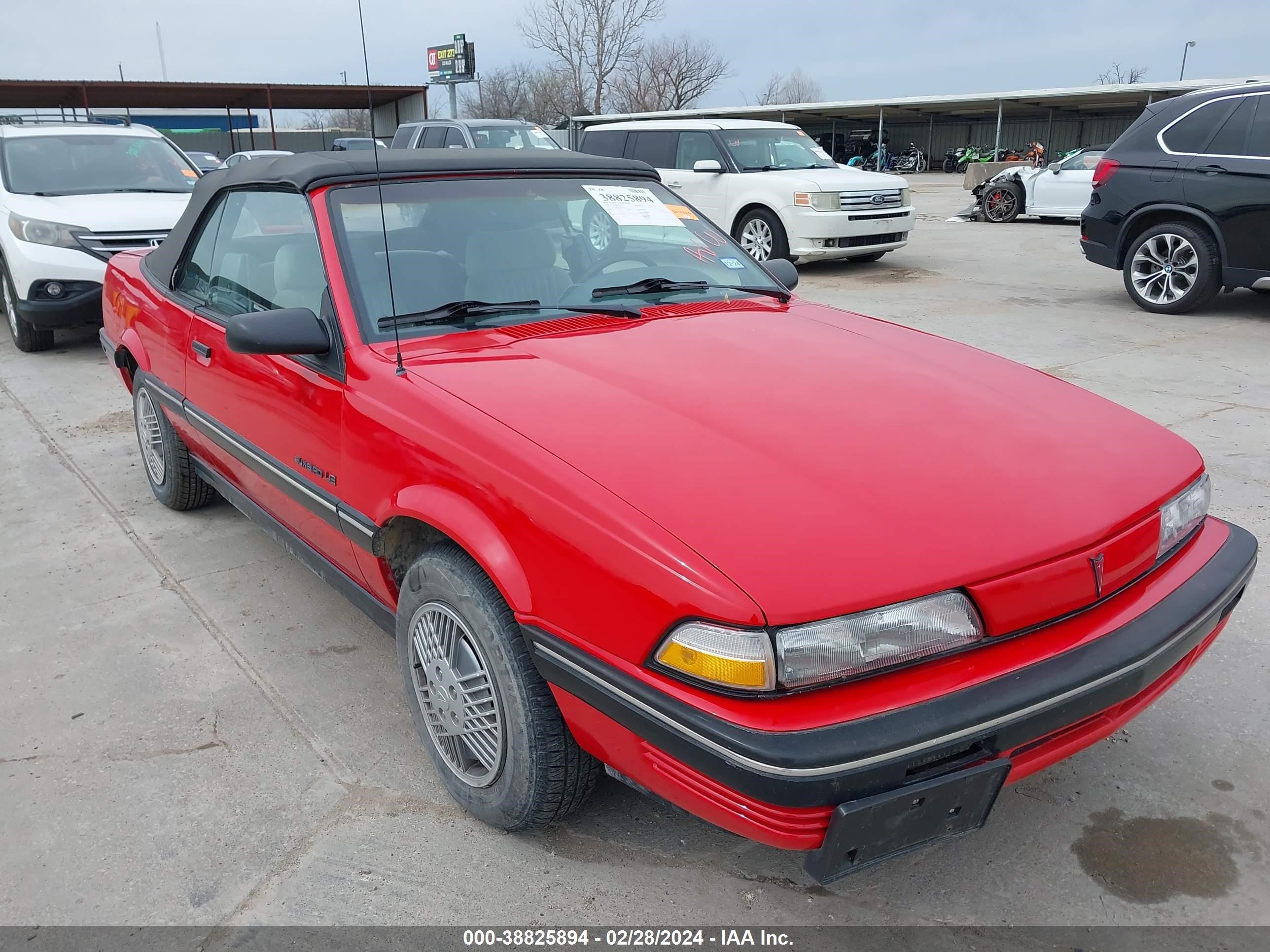 PONTIAC SUNBIRD 1990 1g2jb34k6l7619116