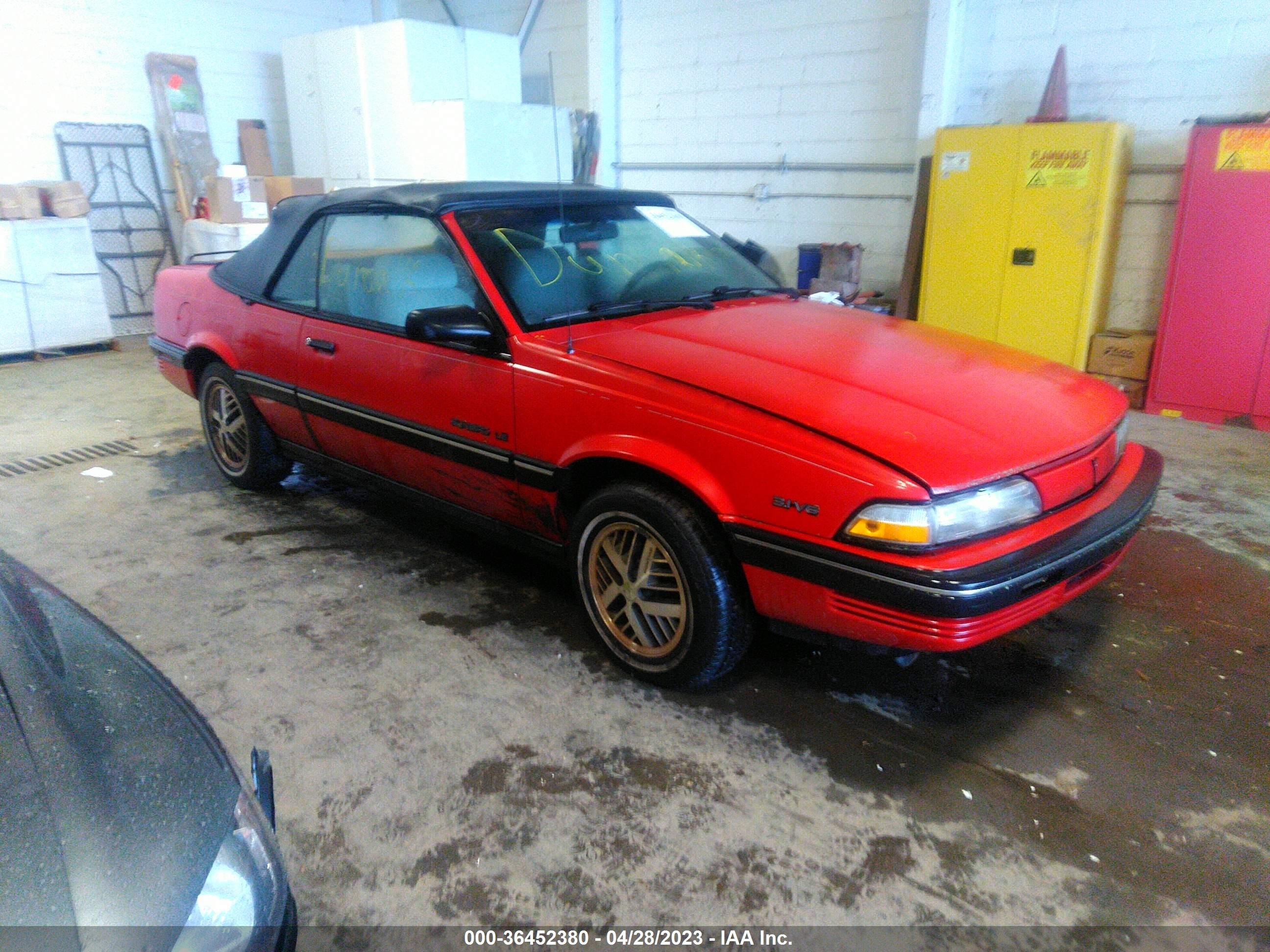 PONTIAC SUNBIRD 1991 1g2jb34t1m7638067