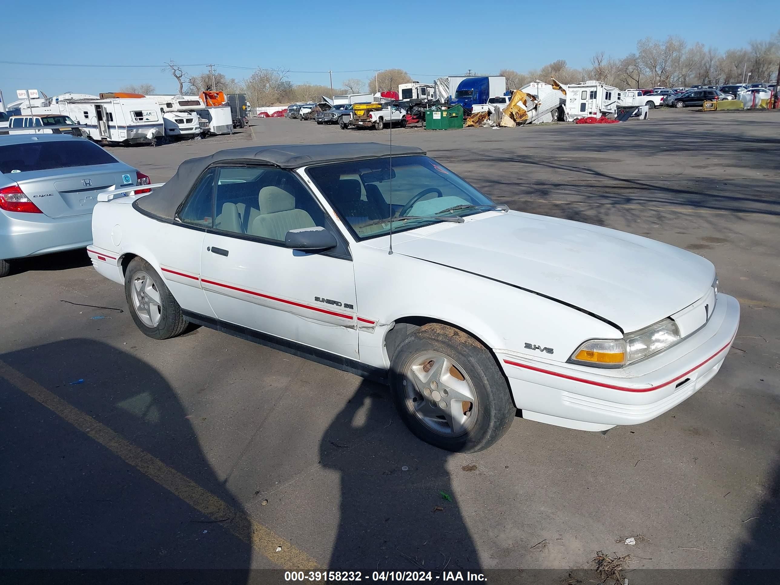 PONTIAC SUNBIRD 1993 1g2jb34t6p7555187