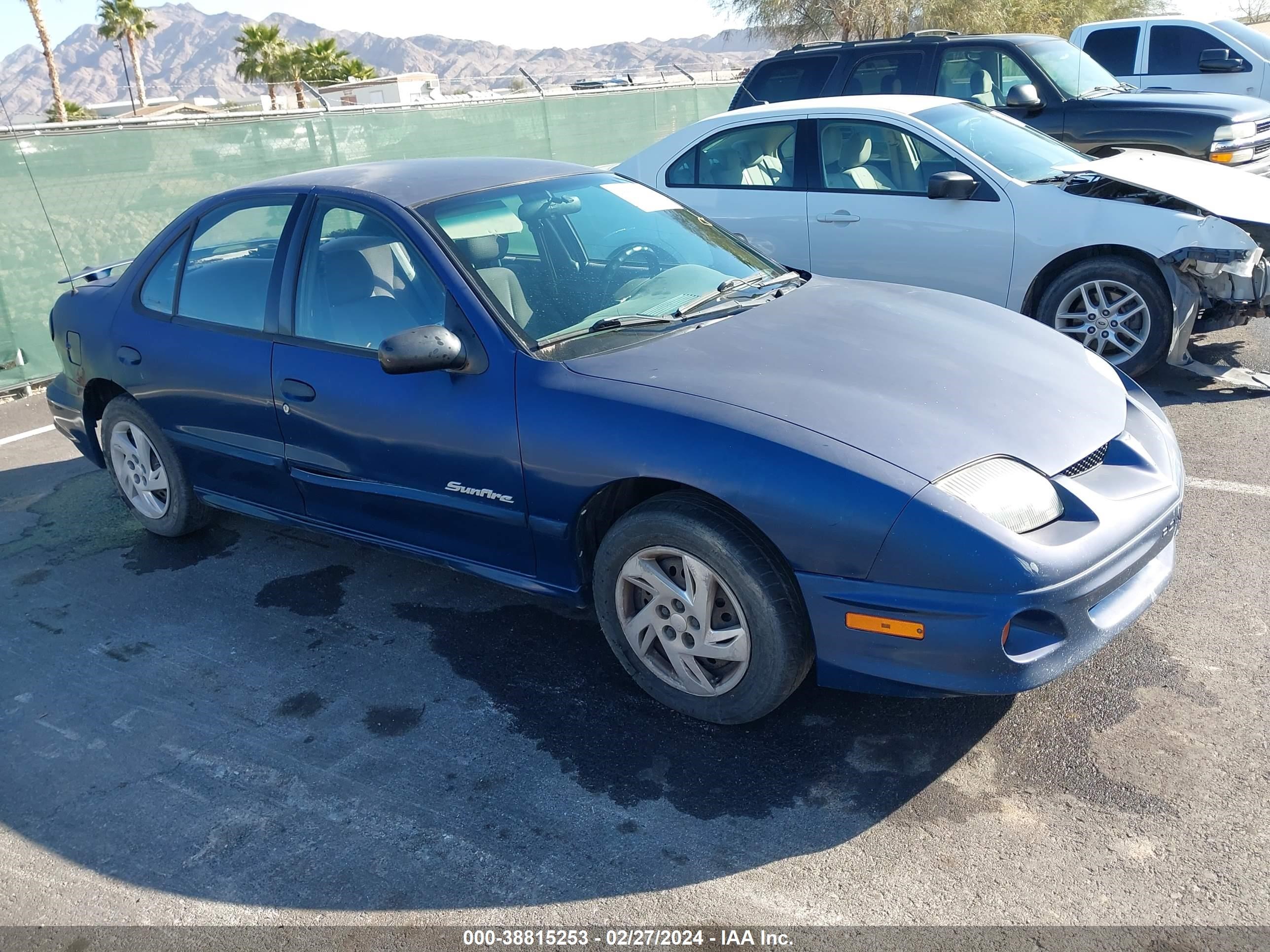 PONTIAC SUNFIRE 2001 1g2jb524017237810