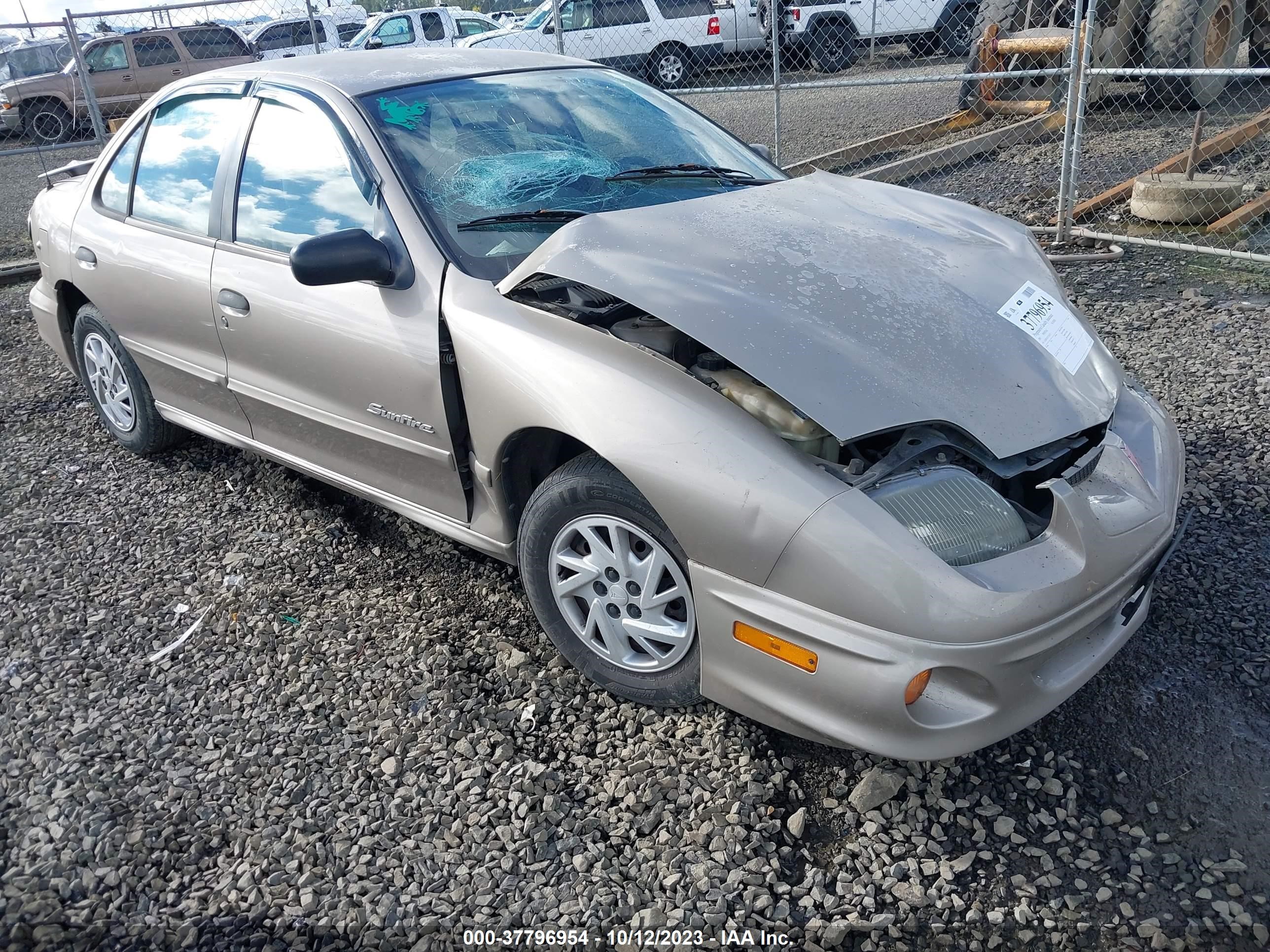 PONTIAC SUNFIRE 2001 1g2jb524217320235