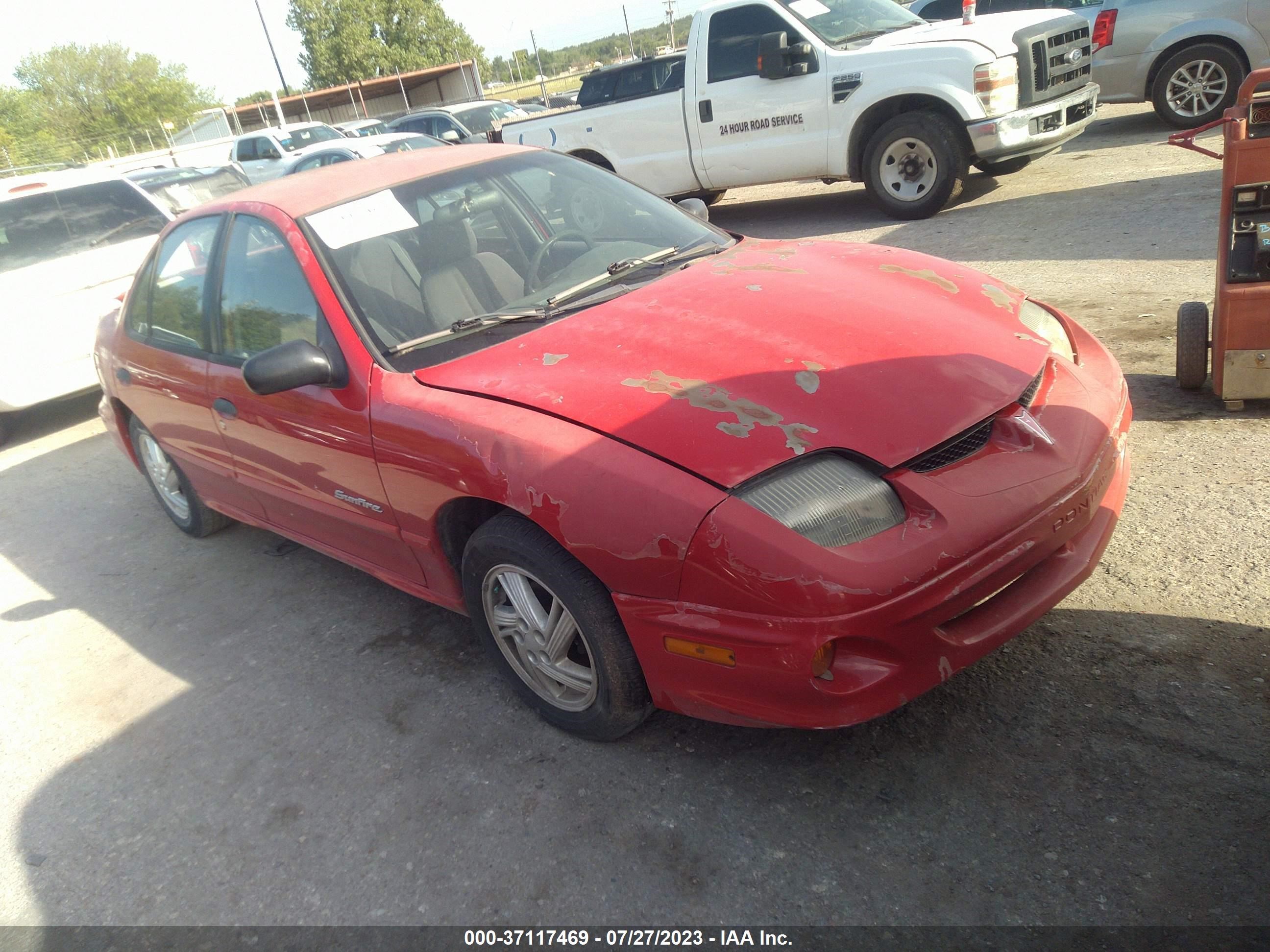 PONTIAC SUNFIRE 2001 1g2jb524717418015