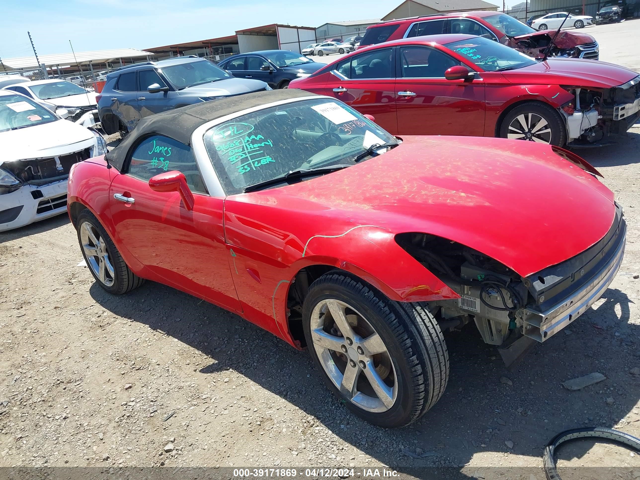 PONTIAC SOLSTICE 2006 1g2mb33b76y108561