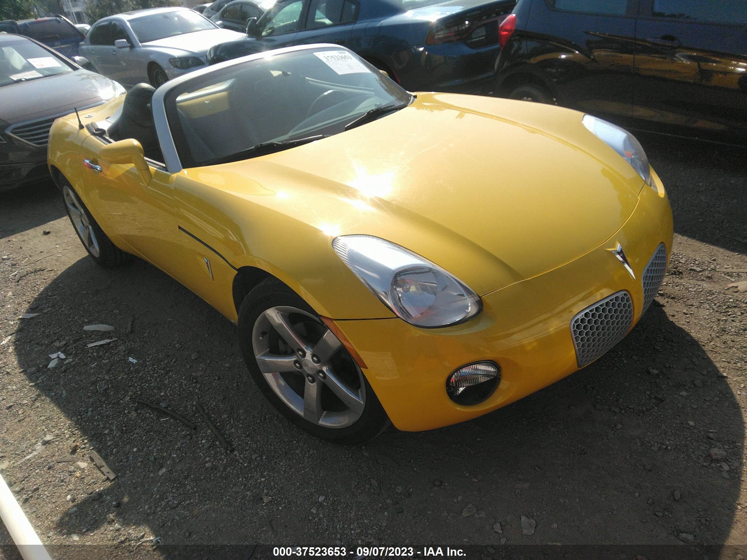 PONTIAC SOLSTICE 2007 1g2mb35b27y108269