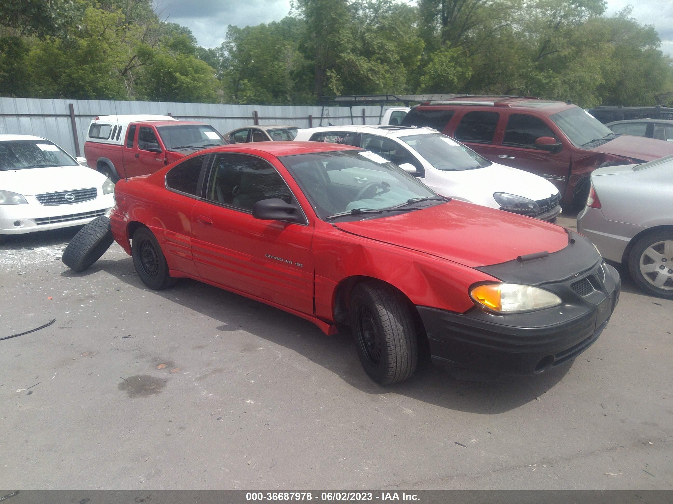 PONTIAC GRAND AM 1999 1g2ne12t4xm716797