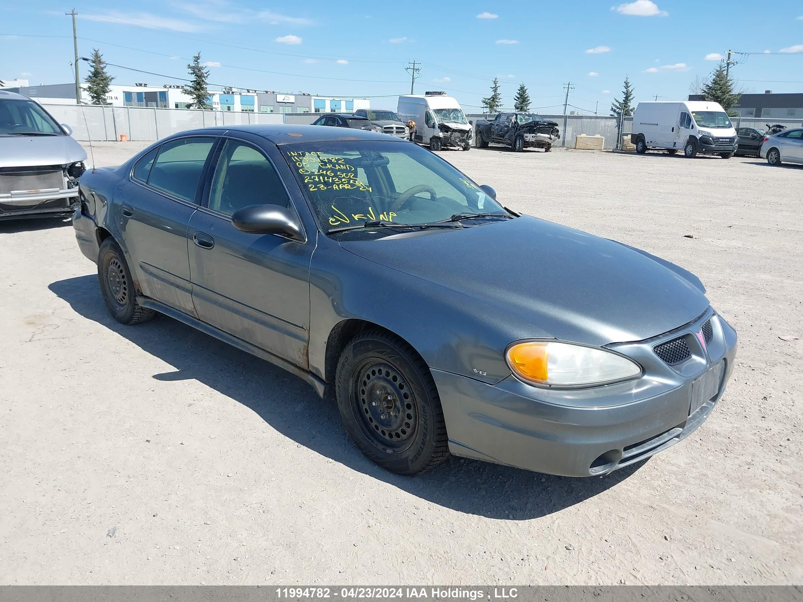 PONTIAC GRAND AM 2005 1g2ne52e05m246502