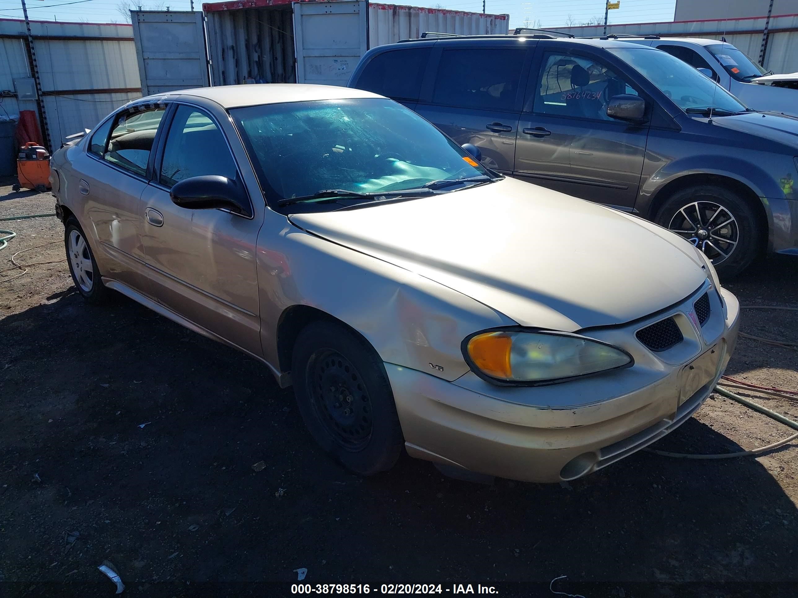 PONTIAC GRAND AM 2005 1g2ne52e15m231829