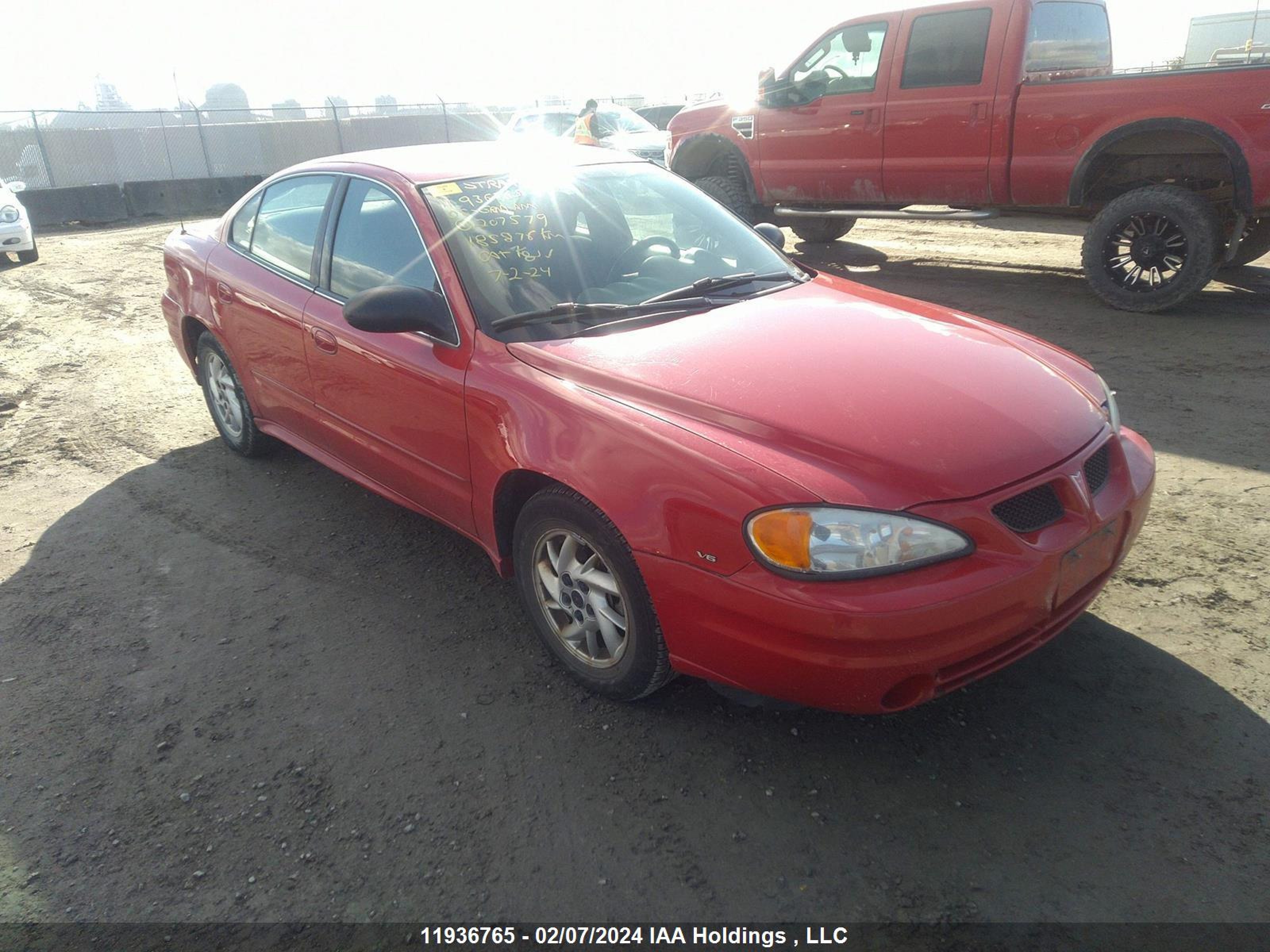 PONTIAC GRAND AM 2005 1g2ne52e55m207579