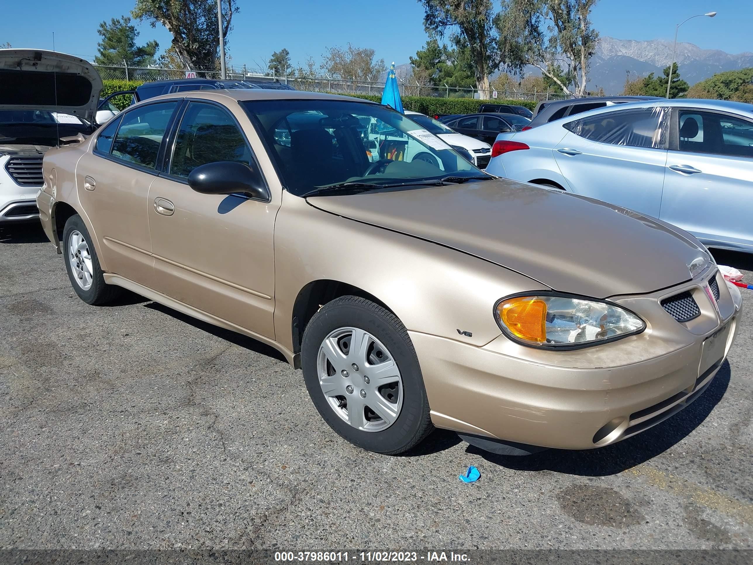 PONTIAC GRAND AM 2005 1g2ne52e95m201719