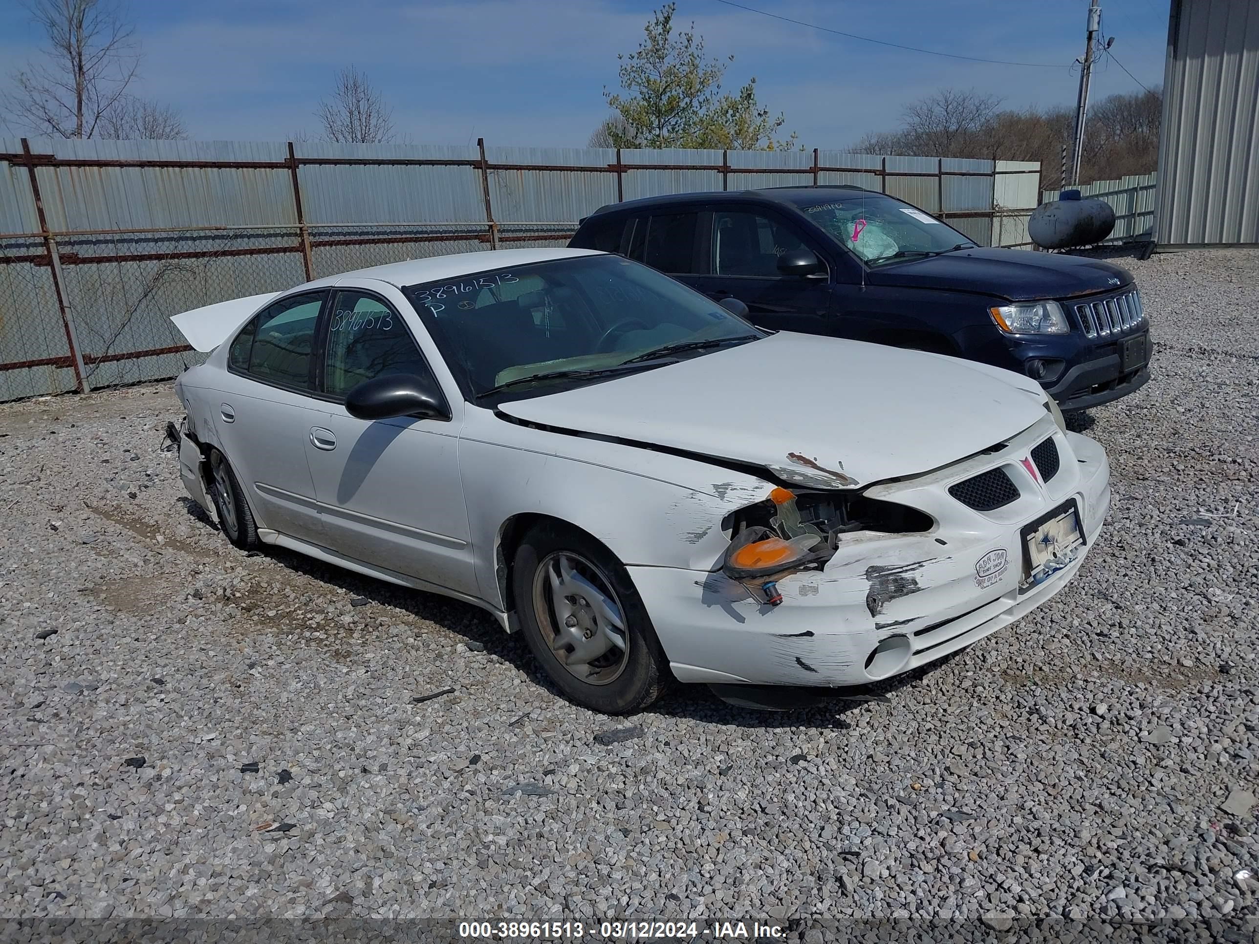 PONTIAC GRAND AM 2003 1g2ne52f03c142278