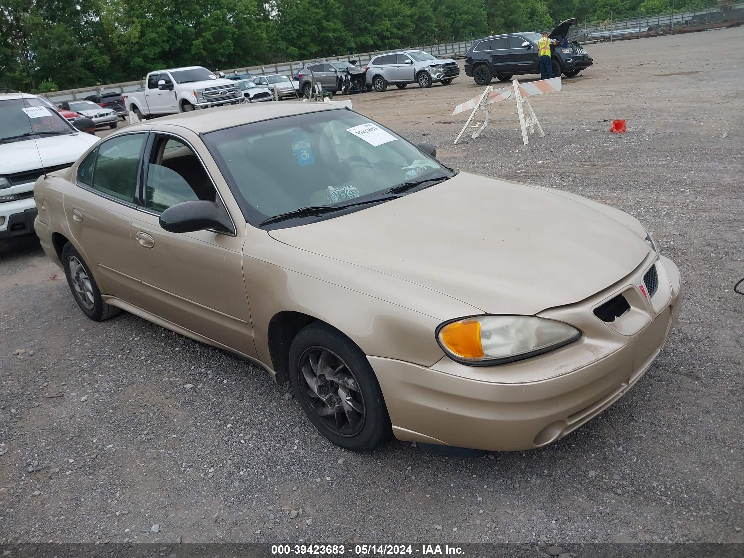 PONTIAC GRAND AM 2003 1g2ne52f23c303276