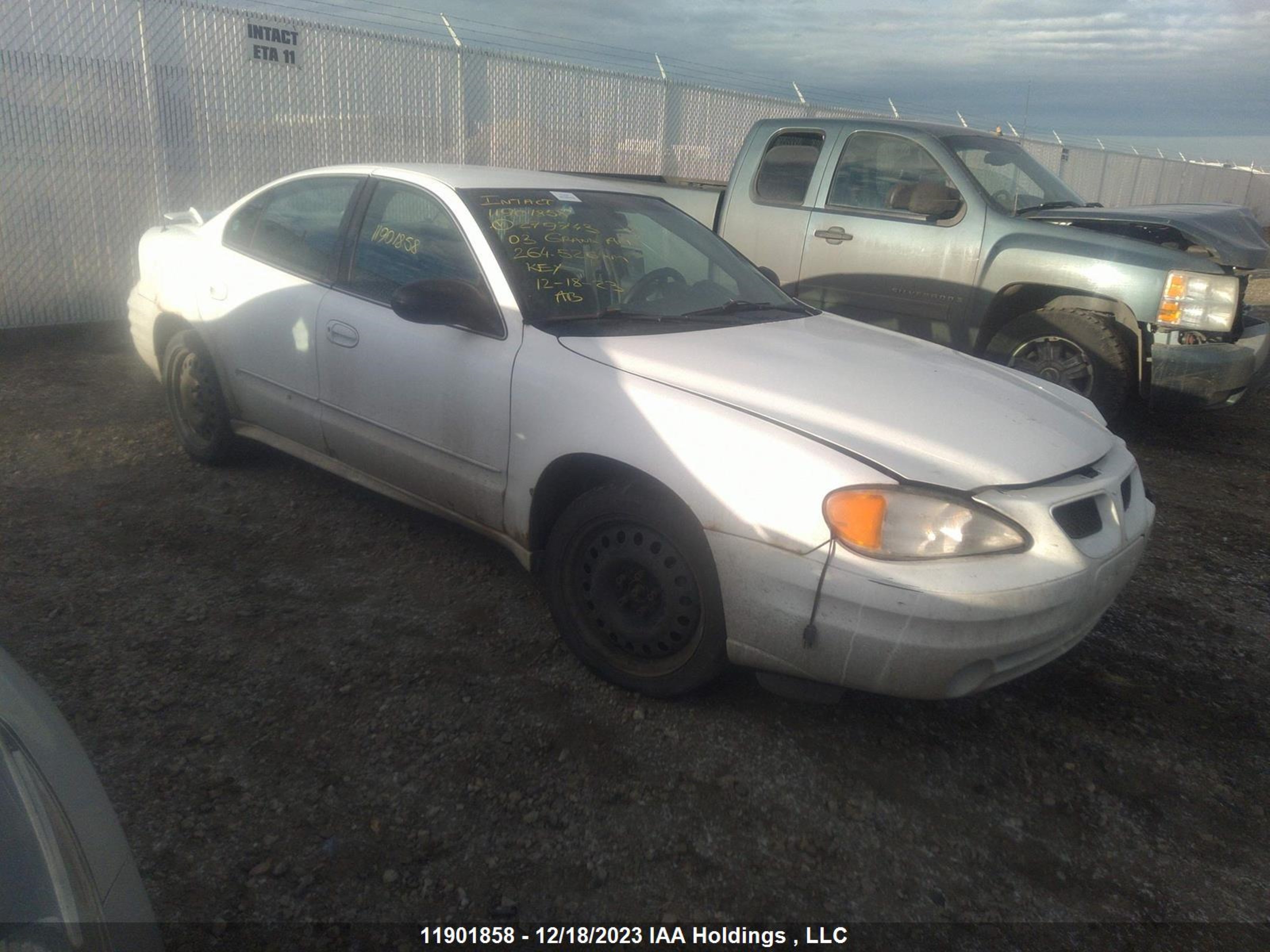 PONTIAC GRAND AM 2003 1g2ne52f63c279743