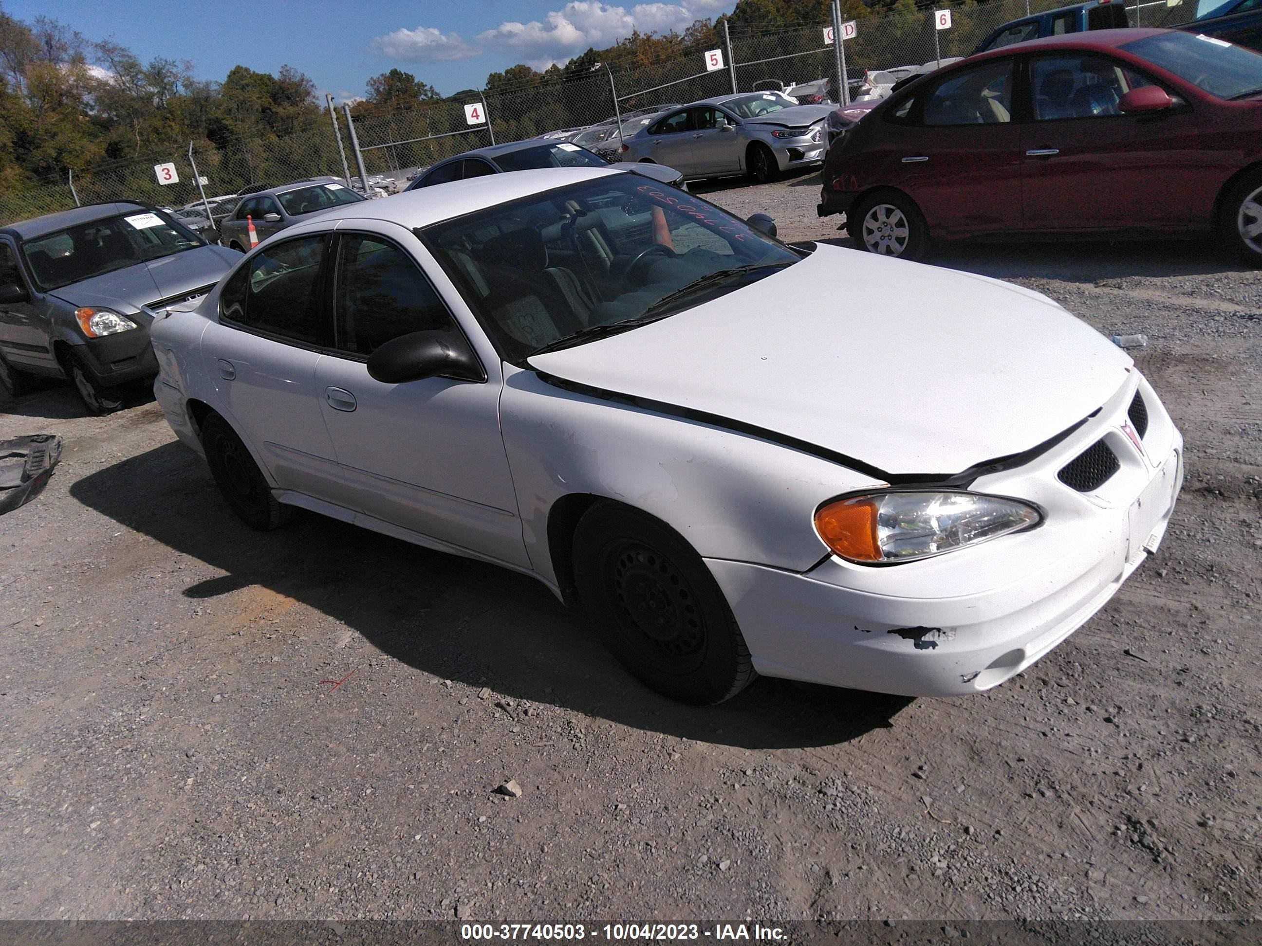 PONTIAC GRAND AM 2004 1g2ne52f64c249384