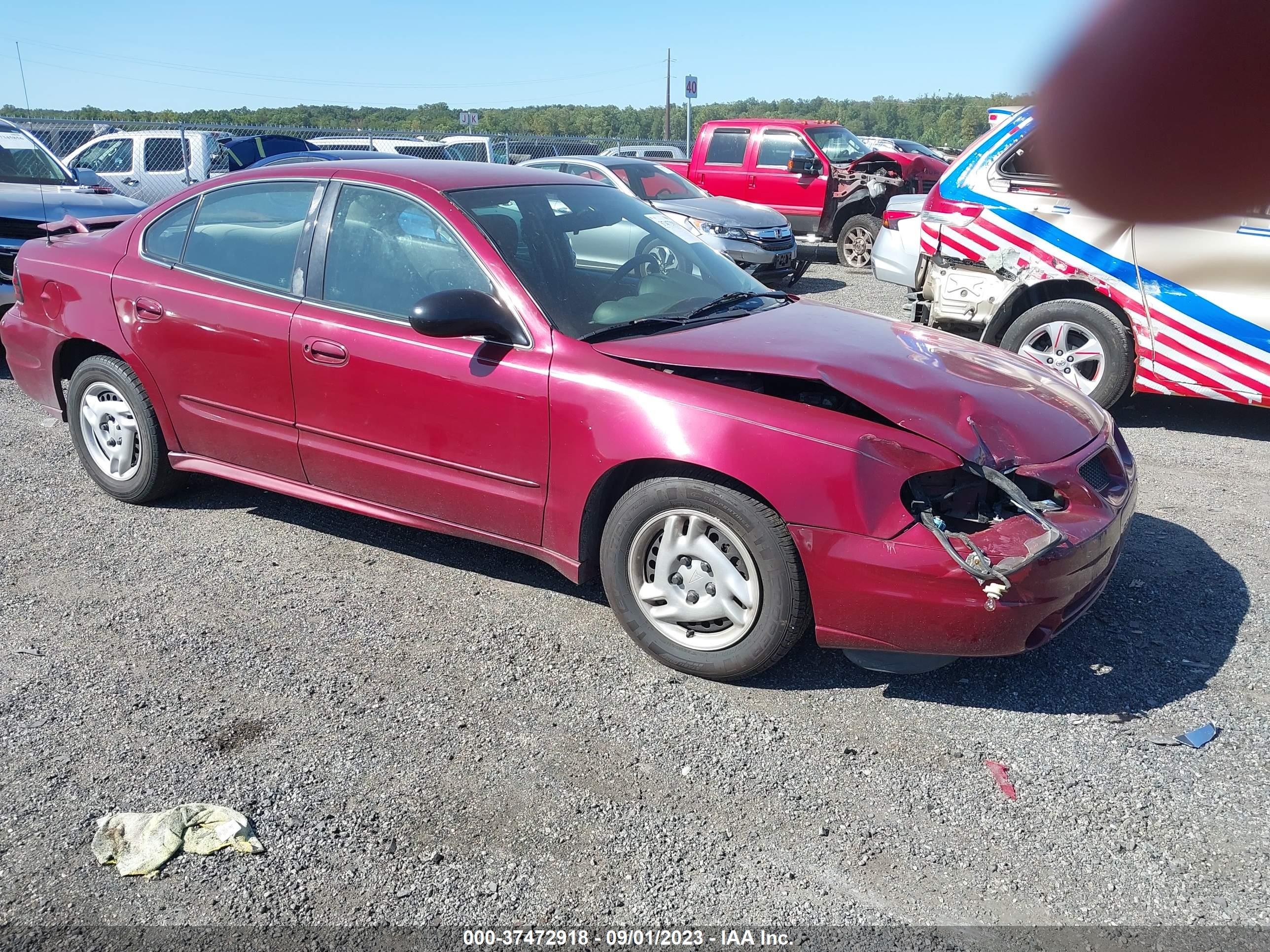 PONTIAC GRAND AM 2004 1g2ne52f74m579450