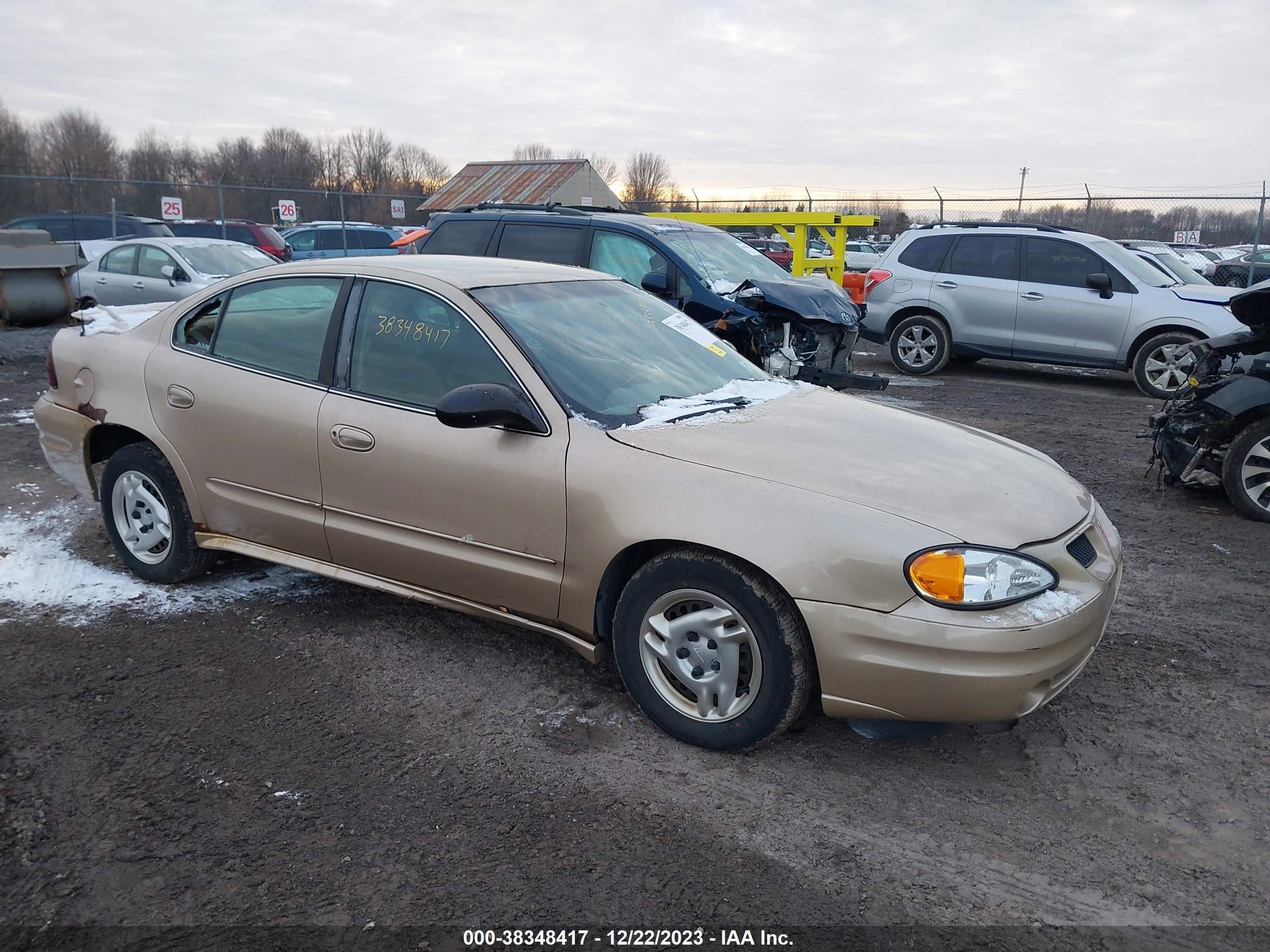 PONTIAC GRAND AM 2004 1g2ne52f84c103746