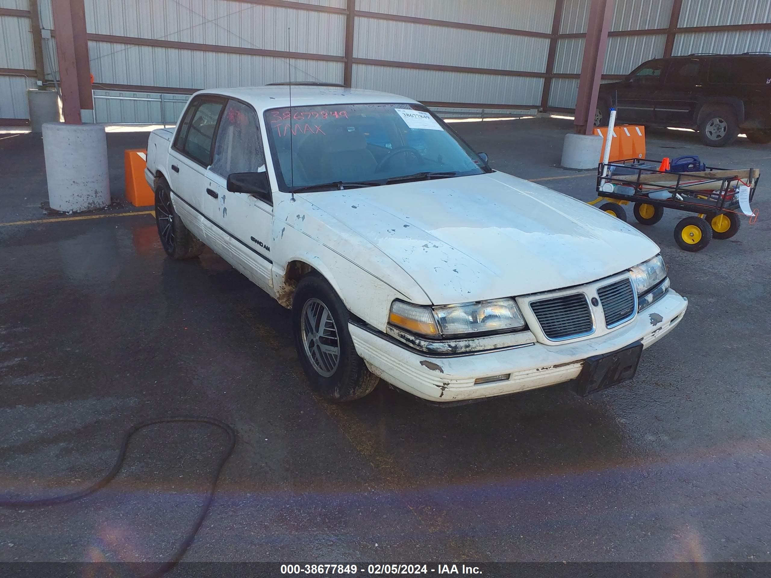 PONTIAC GRAND AM 1991 1g2ne54u1mc504163