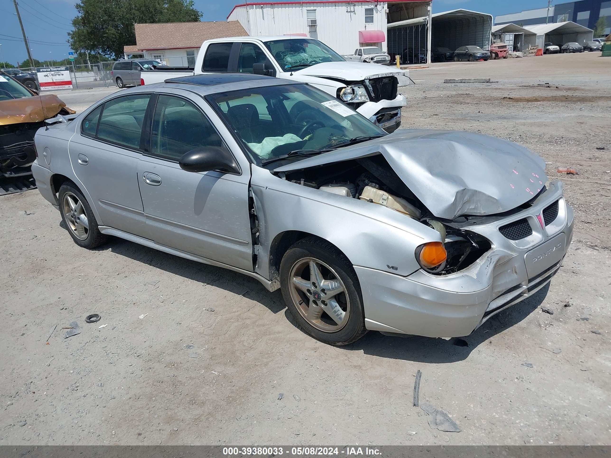 PONTIAC GRAND AM 2003 1g2nf52e03c140437