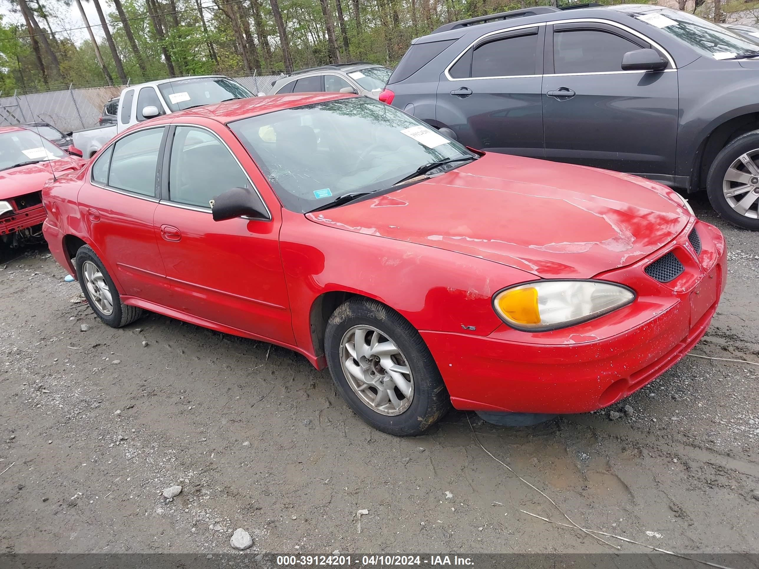 PONTIAC GRAND AM 2004 1g2nf52e14c223330