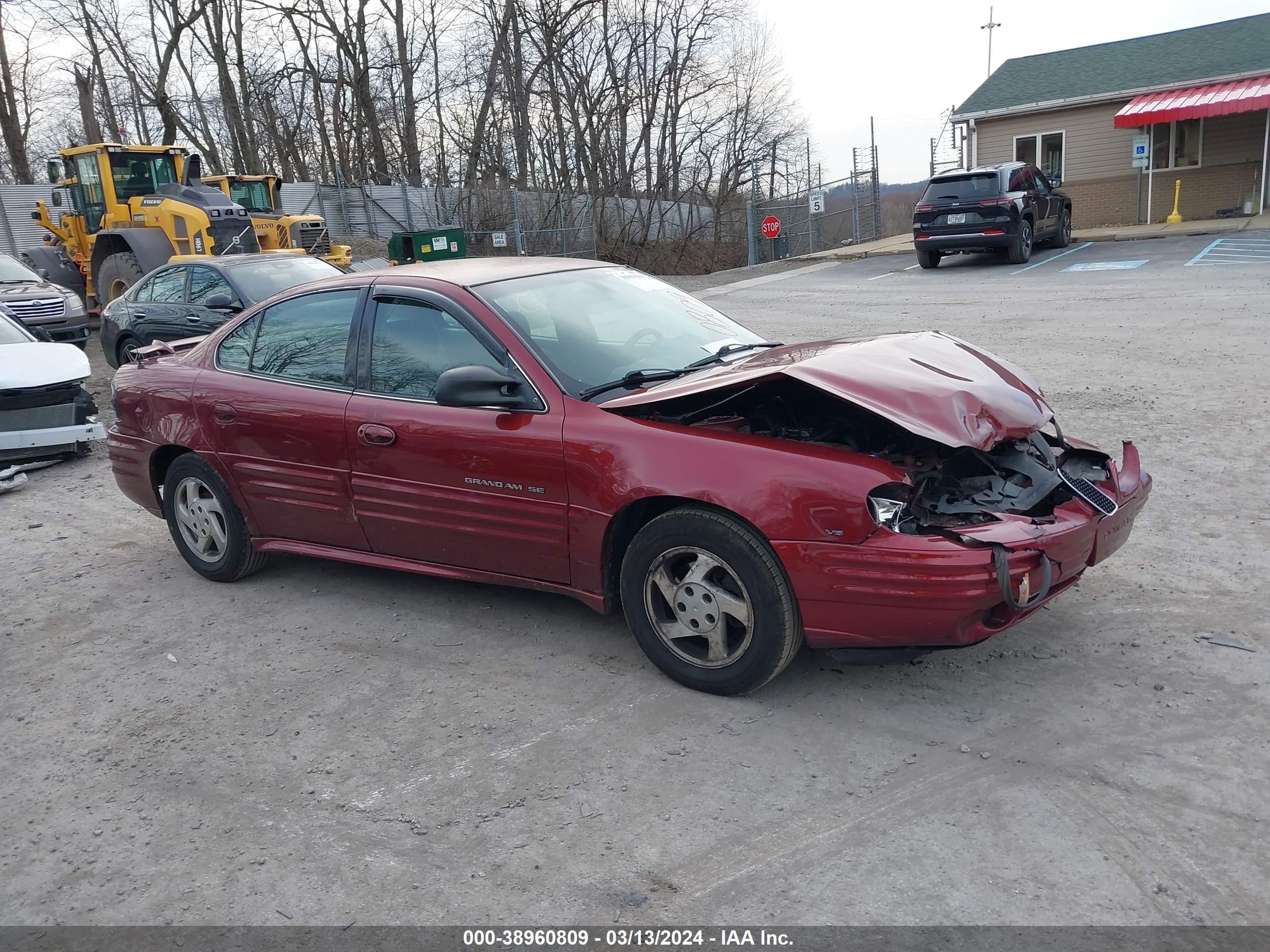 PONTIAC GRAND AM 2000 1g2nf52e1yc546492