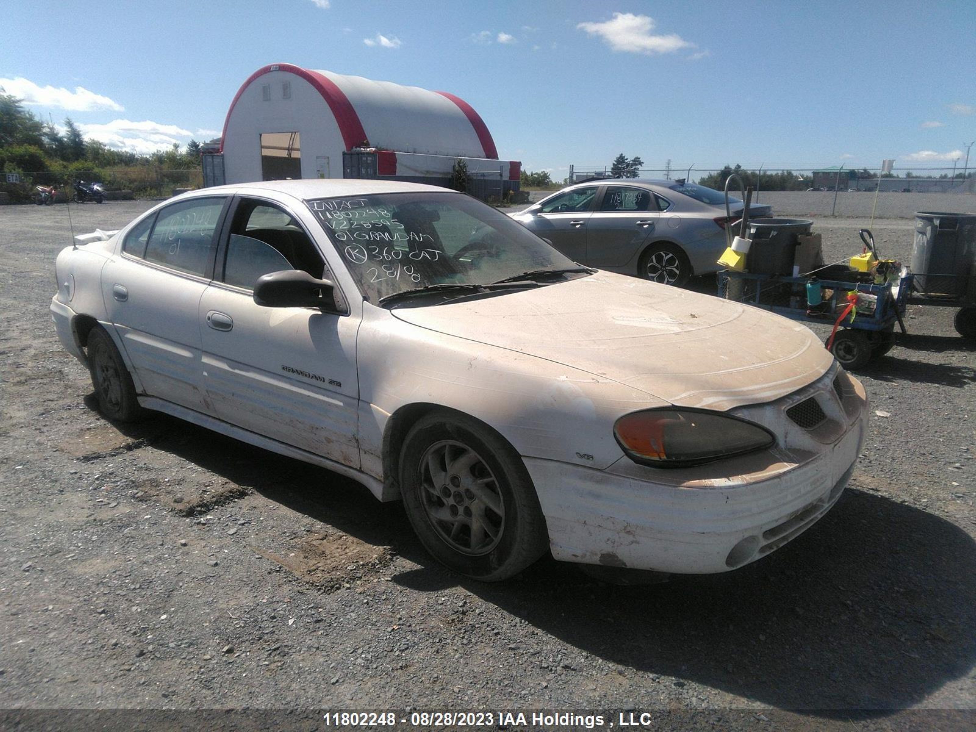 PONTIAC GRAND AM 2001 1g2nf52e21c228595