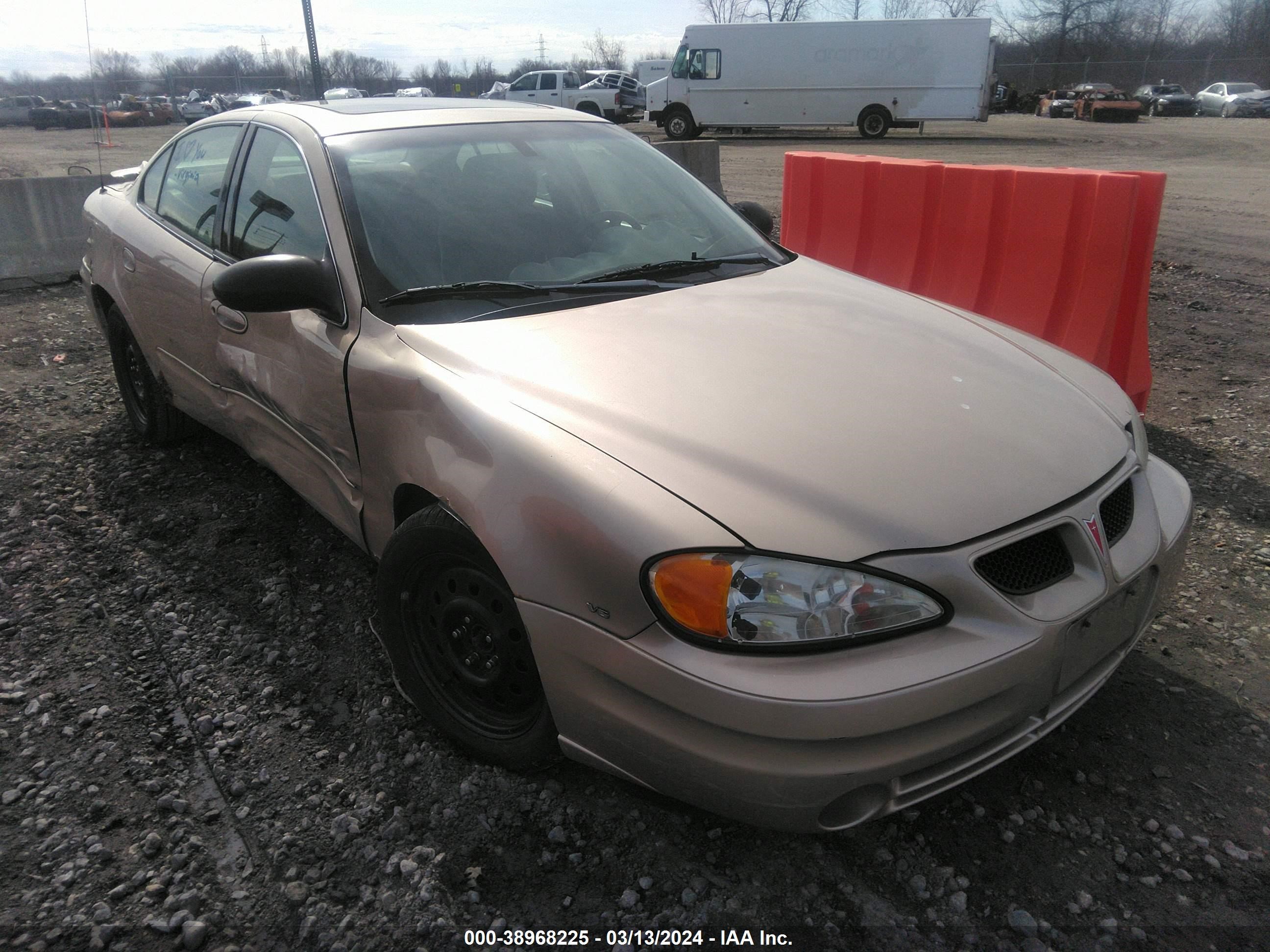 PONTIAC GRAND AM 2003 1g2nf52e23c225943