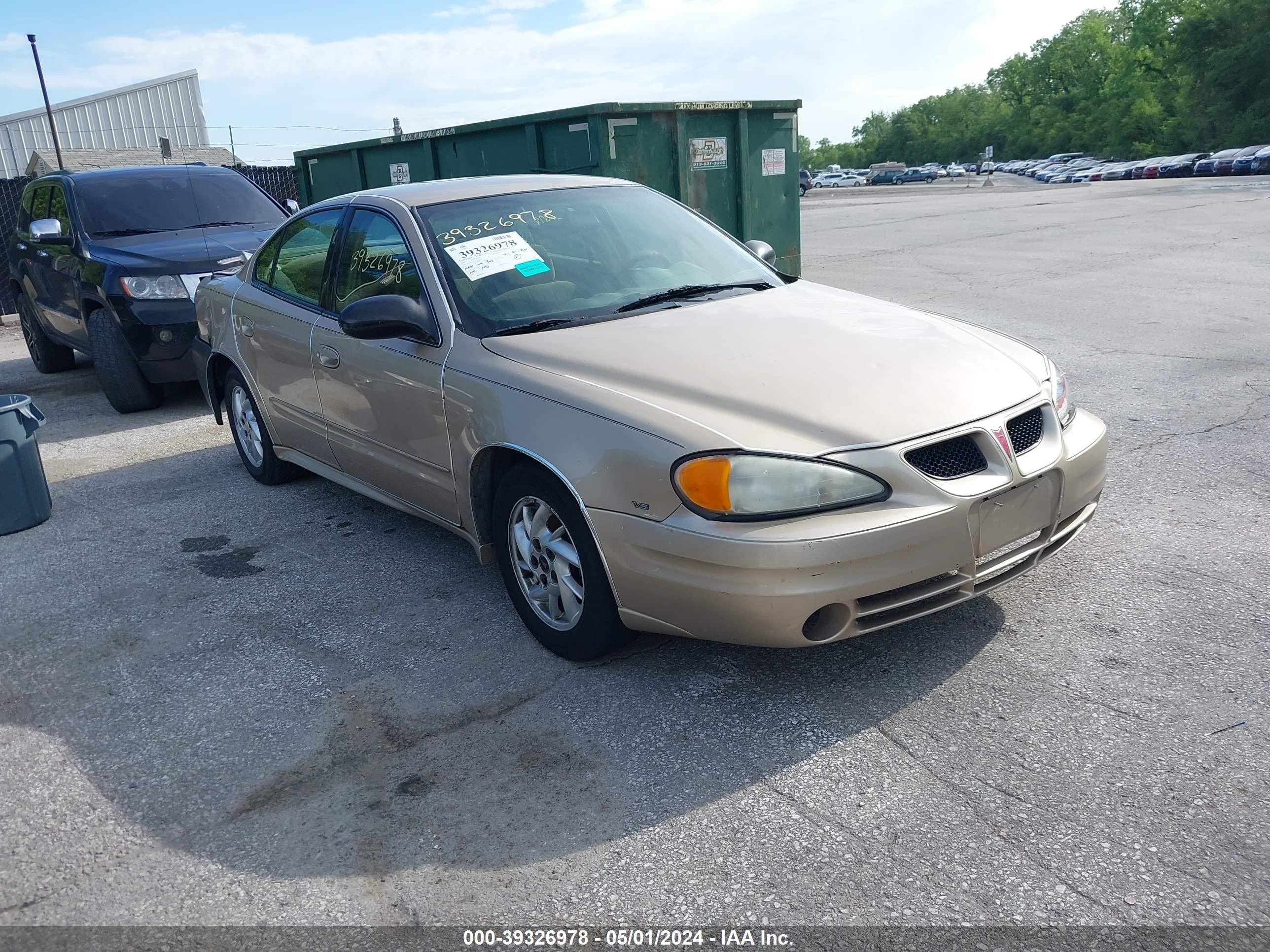 PONTIAC GRAND AM 2004 1g2nf52e24c216306