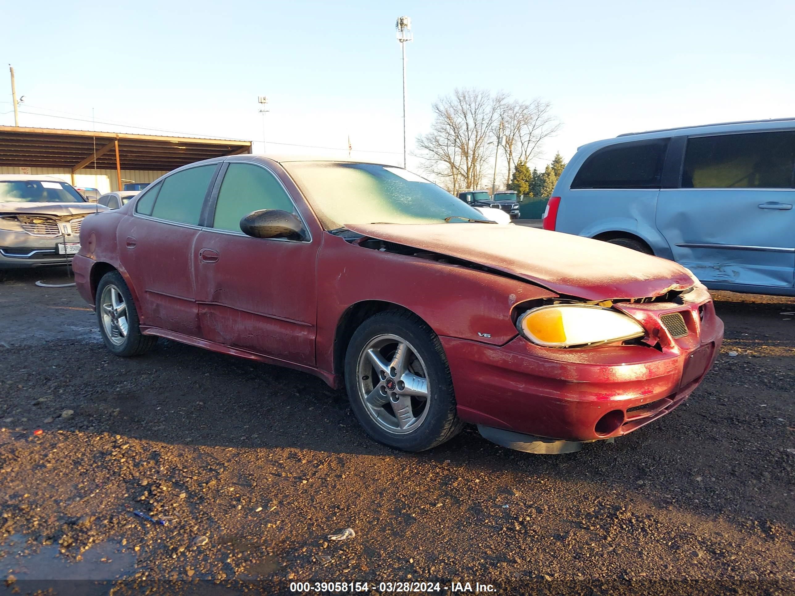 PONTIAC GRAND AM 2003 1g2nf52e43c278286