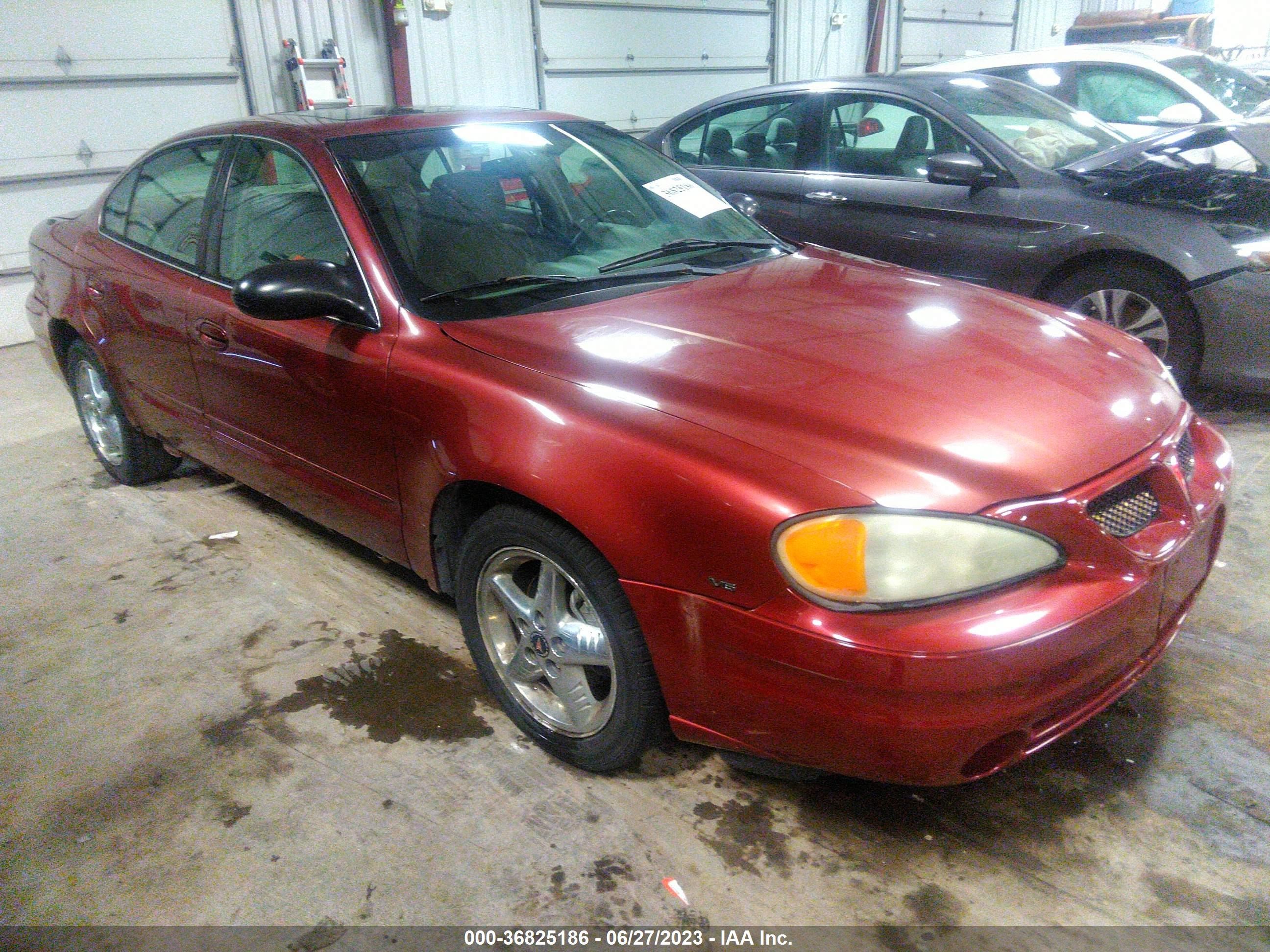 PONTIAC GRAND AM 2003 1g2nf52e43m709834