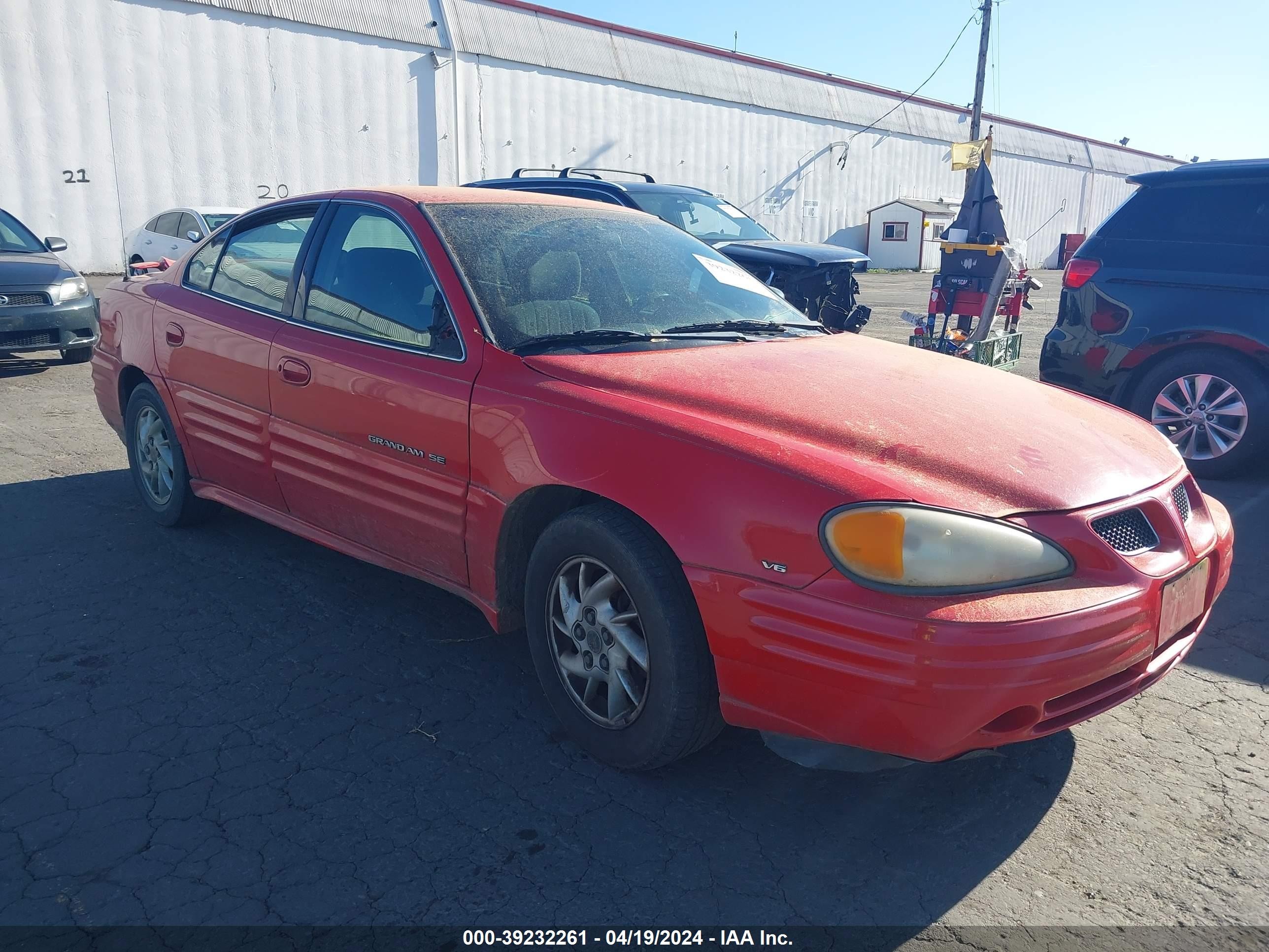 PONTIAC GRAND AM 2001 1g2nf52e51m508604