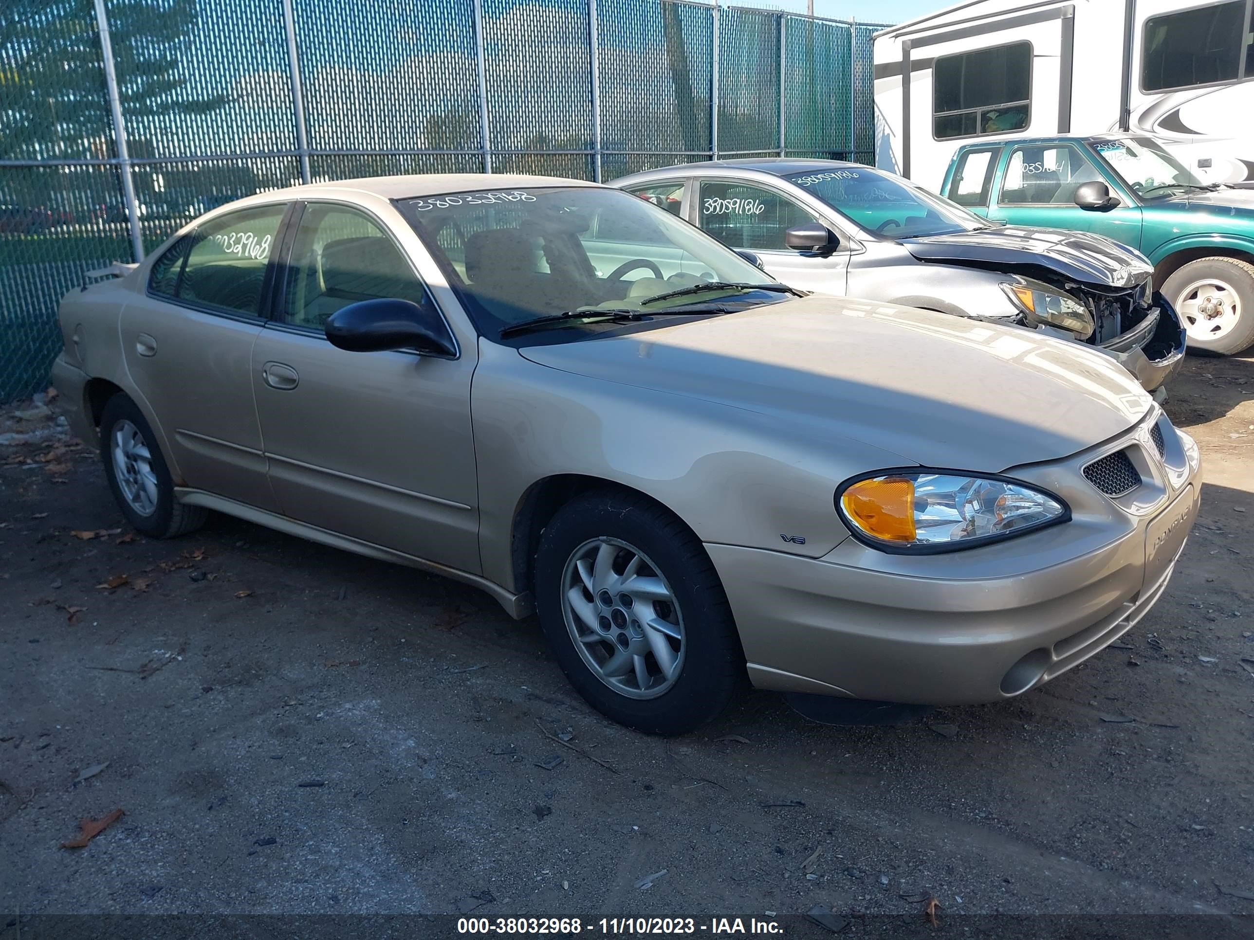 PONTIAC GRAND AM 2004 1g2nf52e54m550534