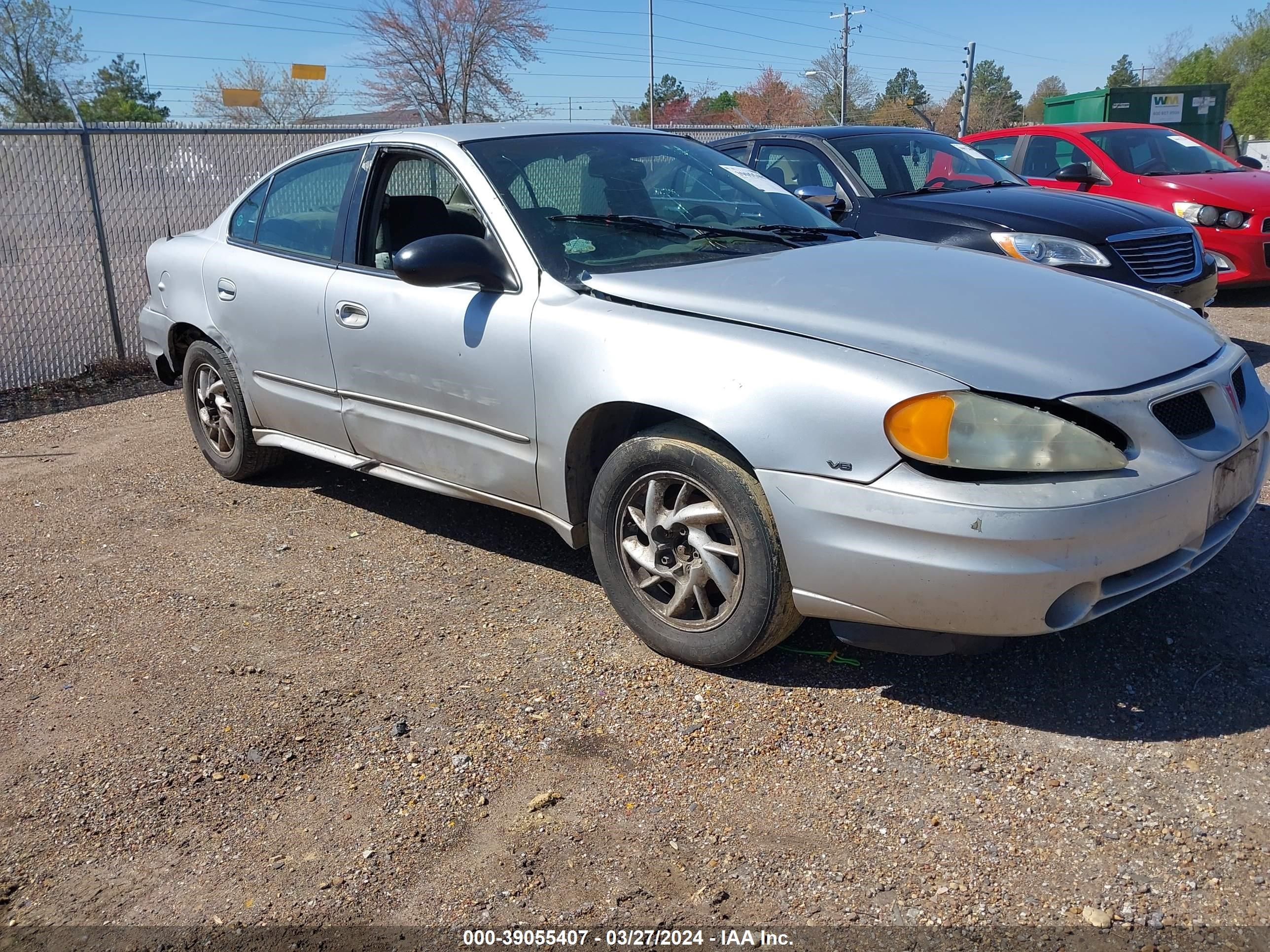 PONTIAC GRAND AM 2003 1g2nf52e63c311305