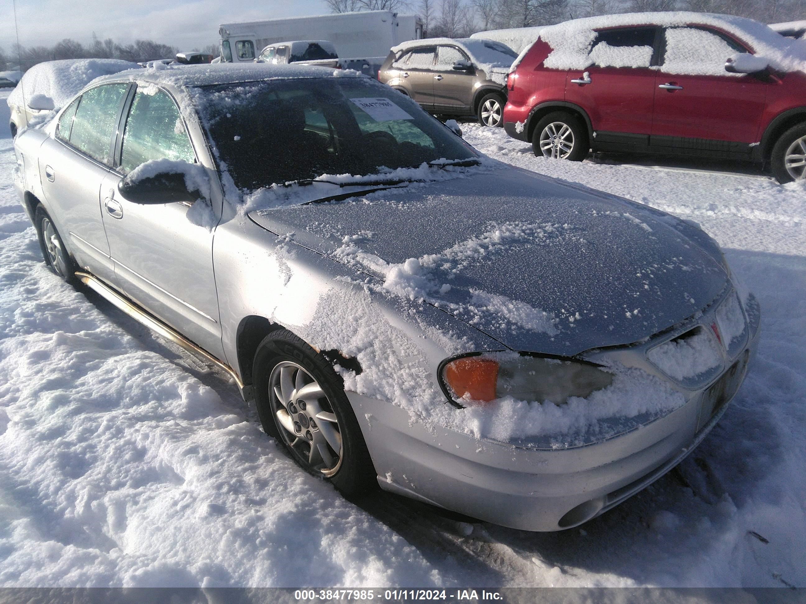 PONTIAC GRAND AM 2003 1g2nf52e63m542845