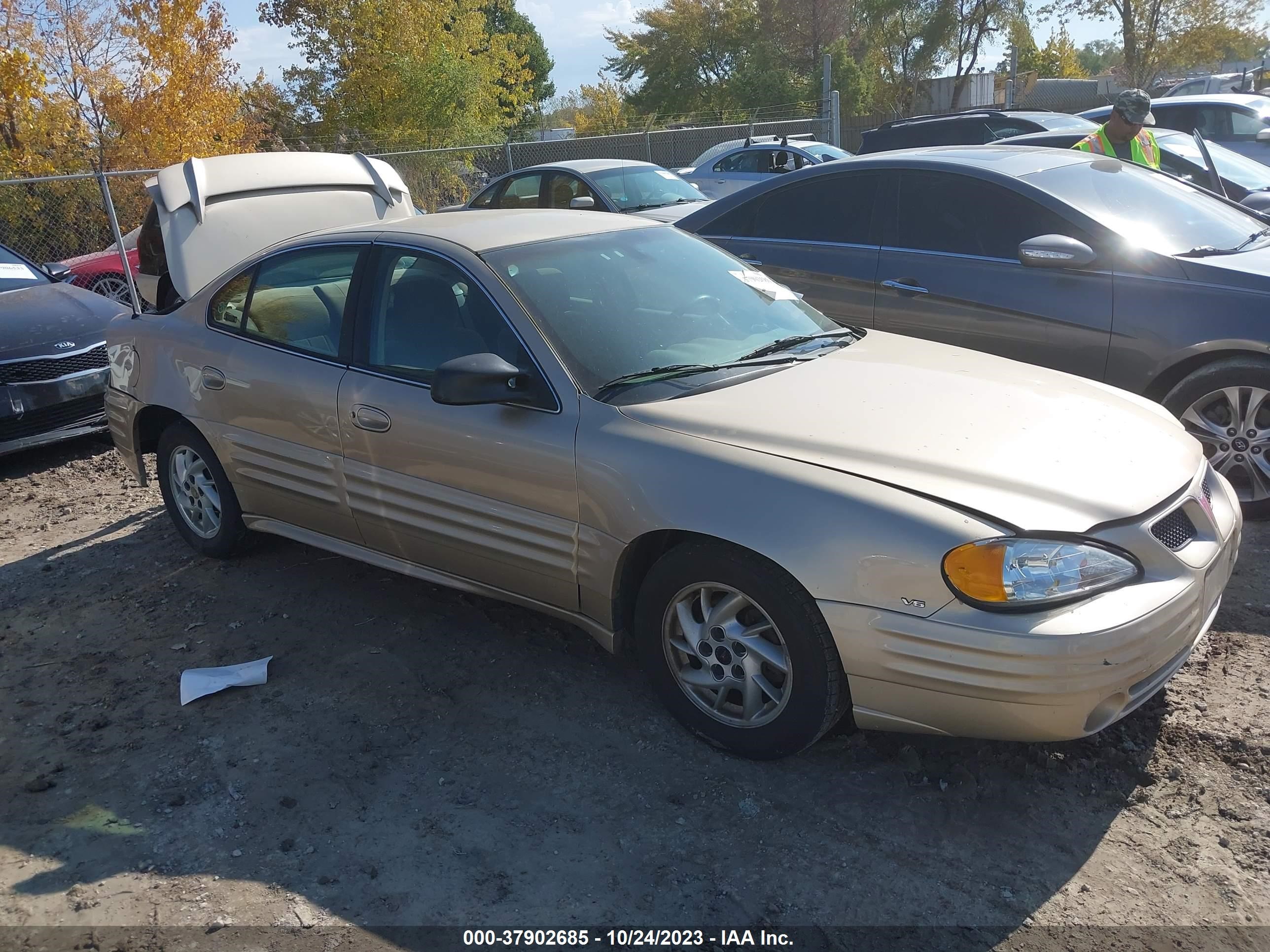 PONTIAC GRAND AM 2002 1g2nf52e72c272707