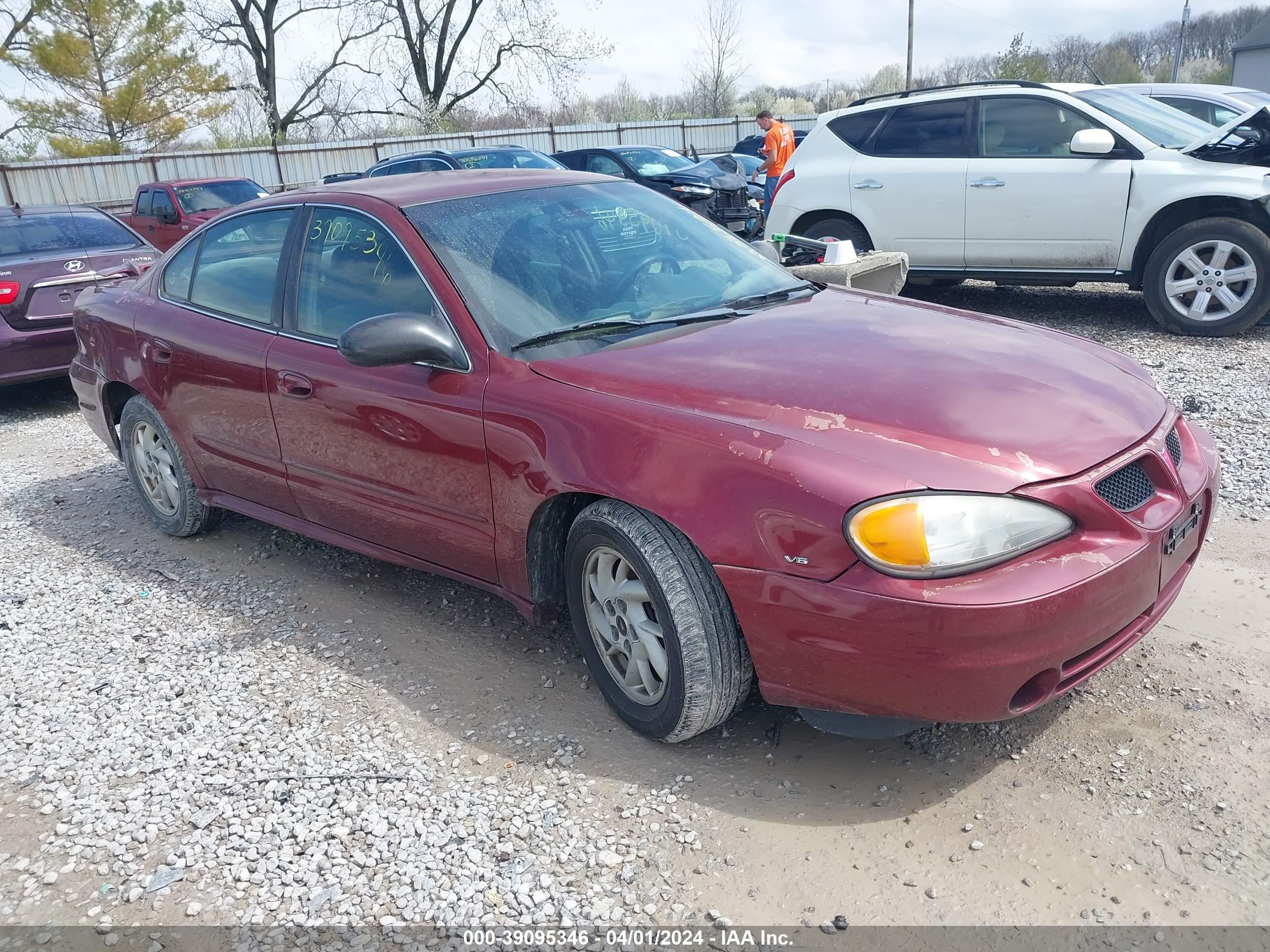 PONTIAC GRAND AM 2003 1g2nf52e73c115700