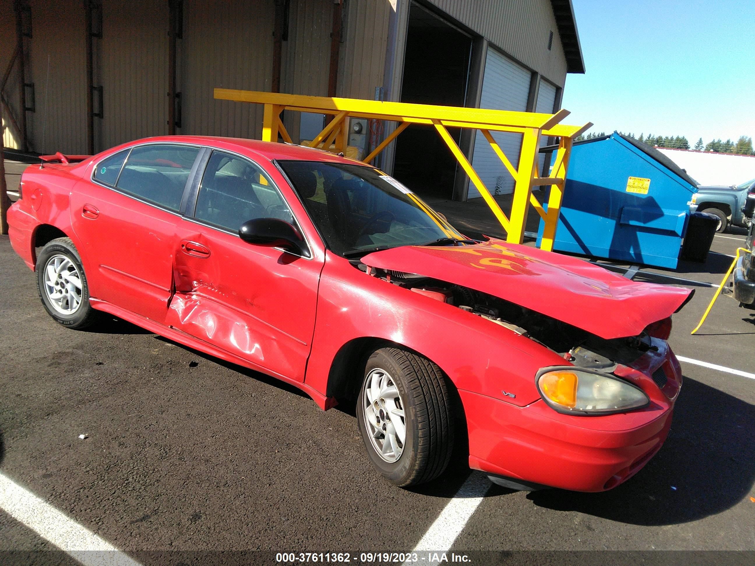 PONTIAC GRAND AM 2004 1g2nf52e74m537915