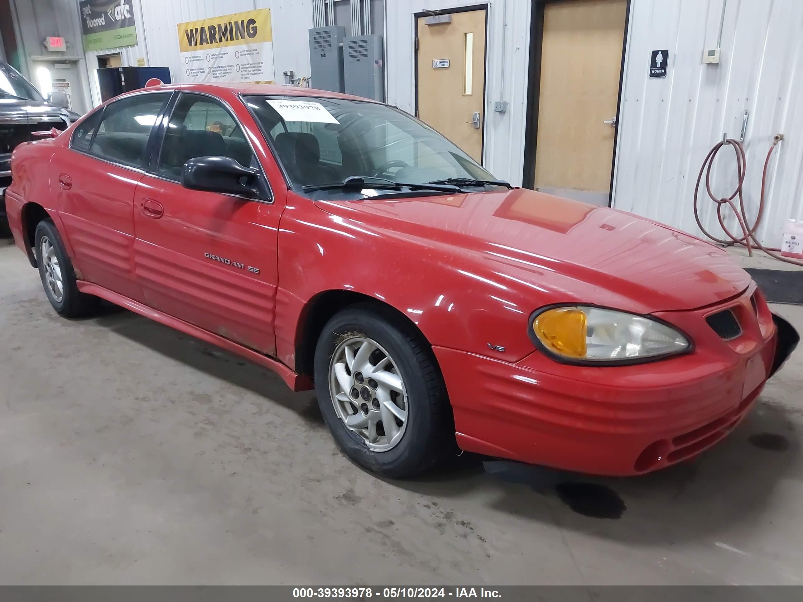 PONTIAC GRAND AM 2001 1g2nf52ex1m522885