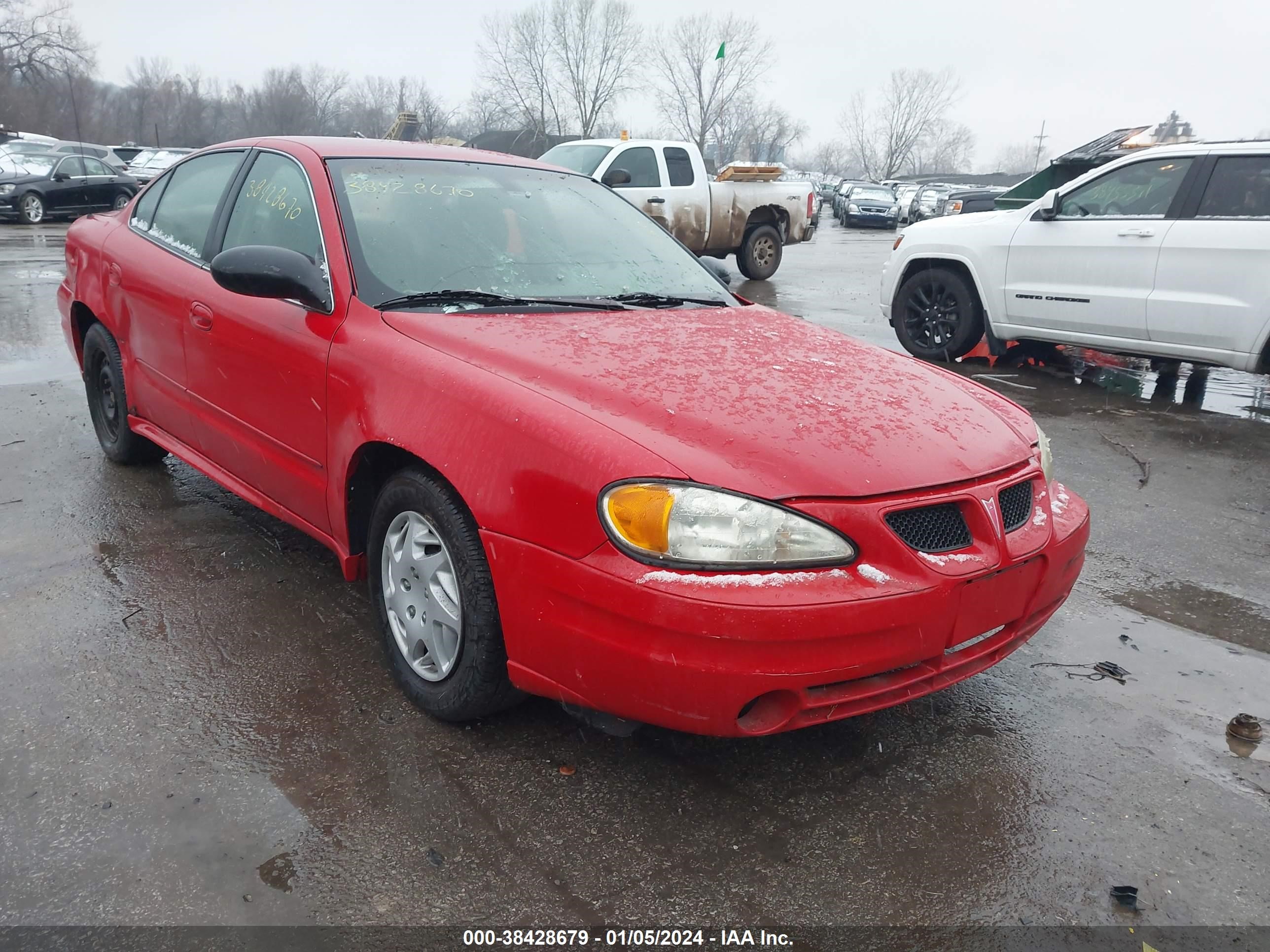 PONTIAC GRAND AM 2003 1g2nf52f23c262113