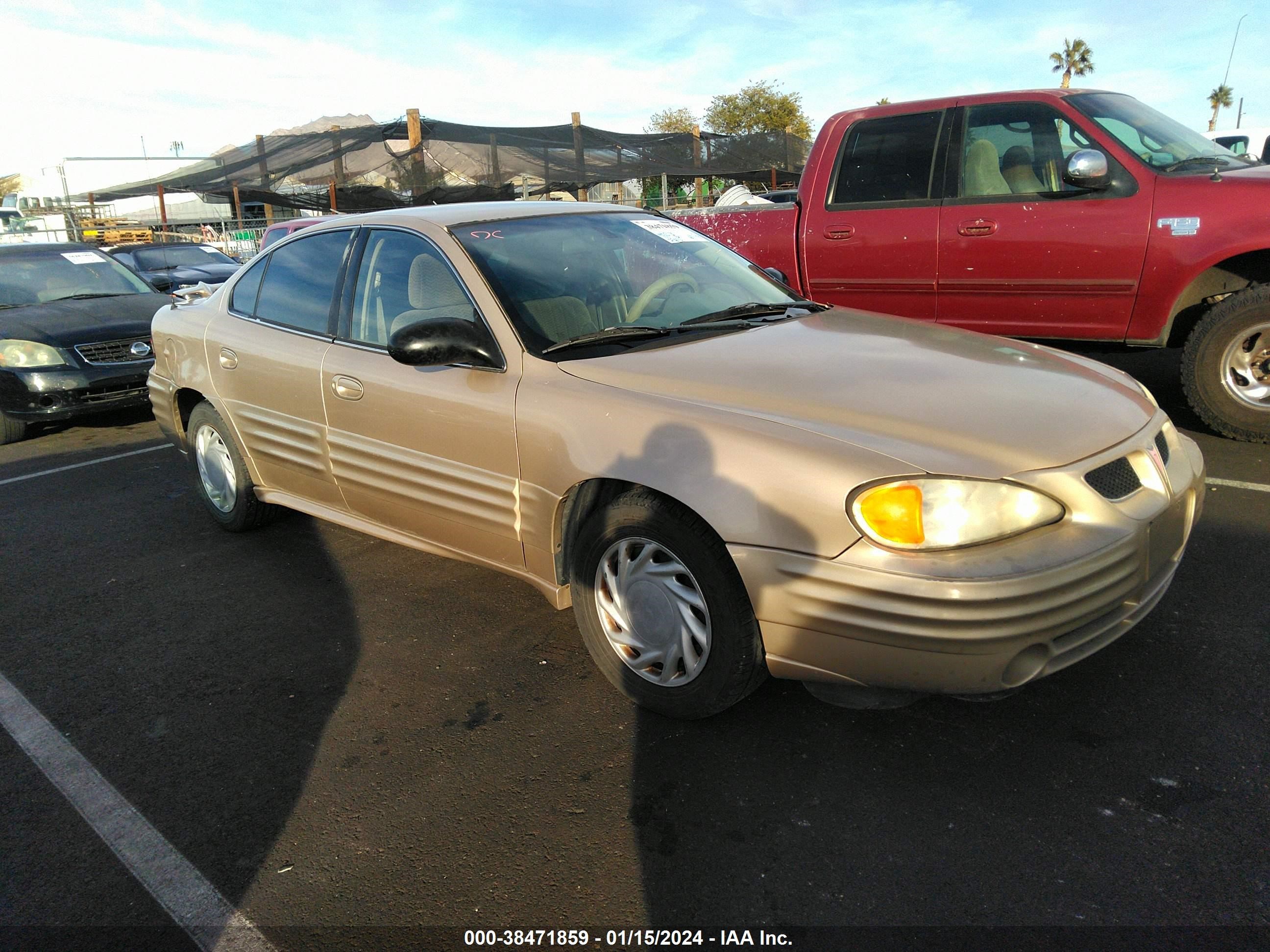 PONTIAC GRAND AM 2002 1g2nf52f62c292942