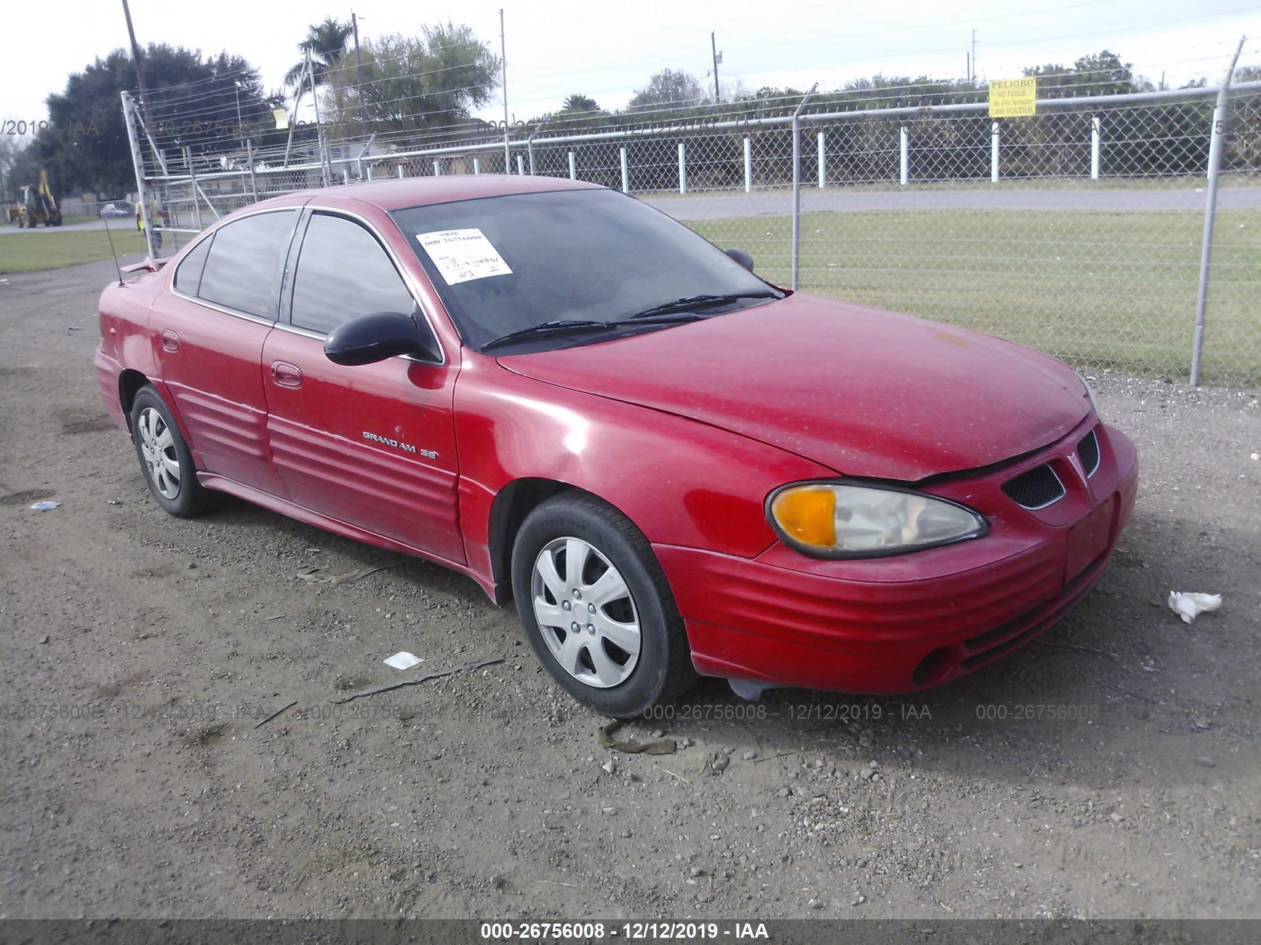 PONTIAC GRAND AM 2002 1g2nf52fx2c117576