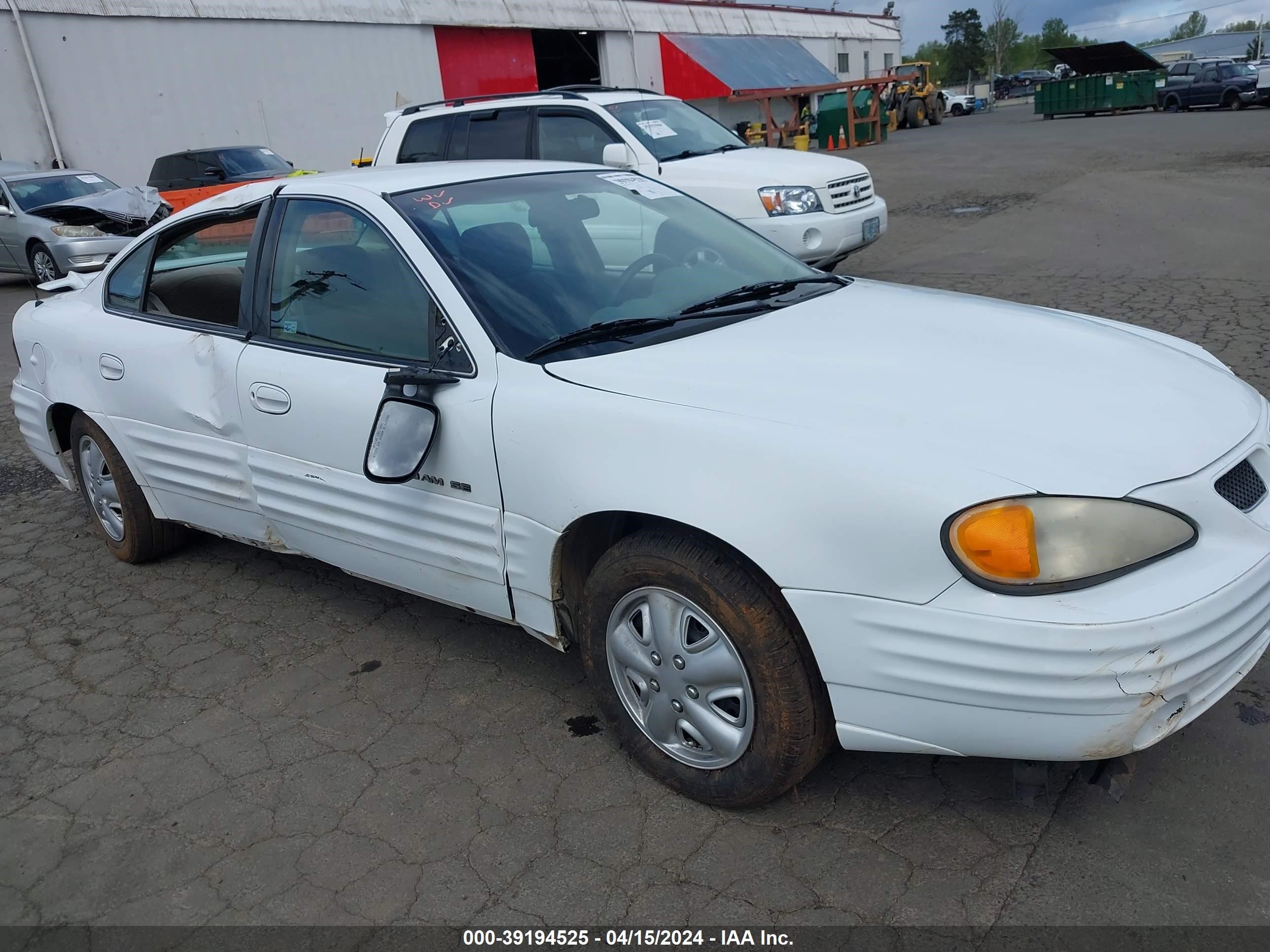 PONTIAC GRAND AM 2001 1g2nf52t41m576892