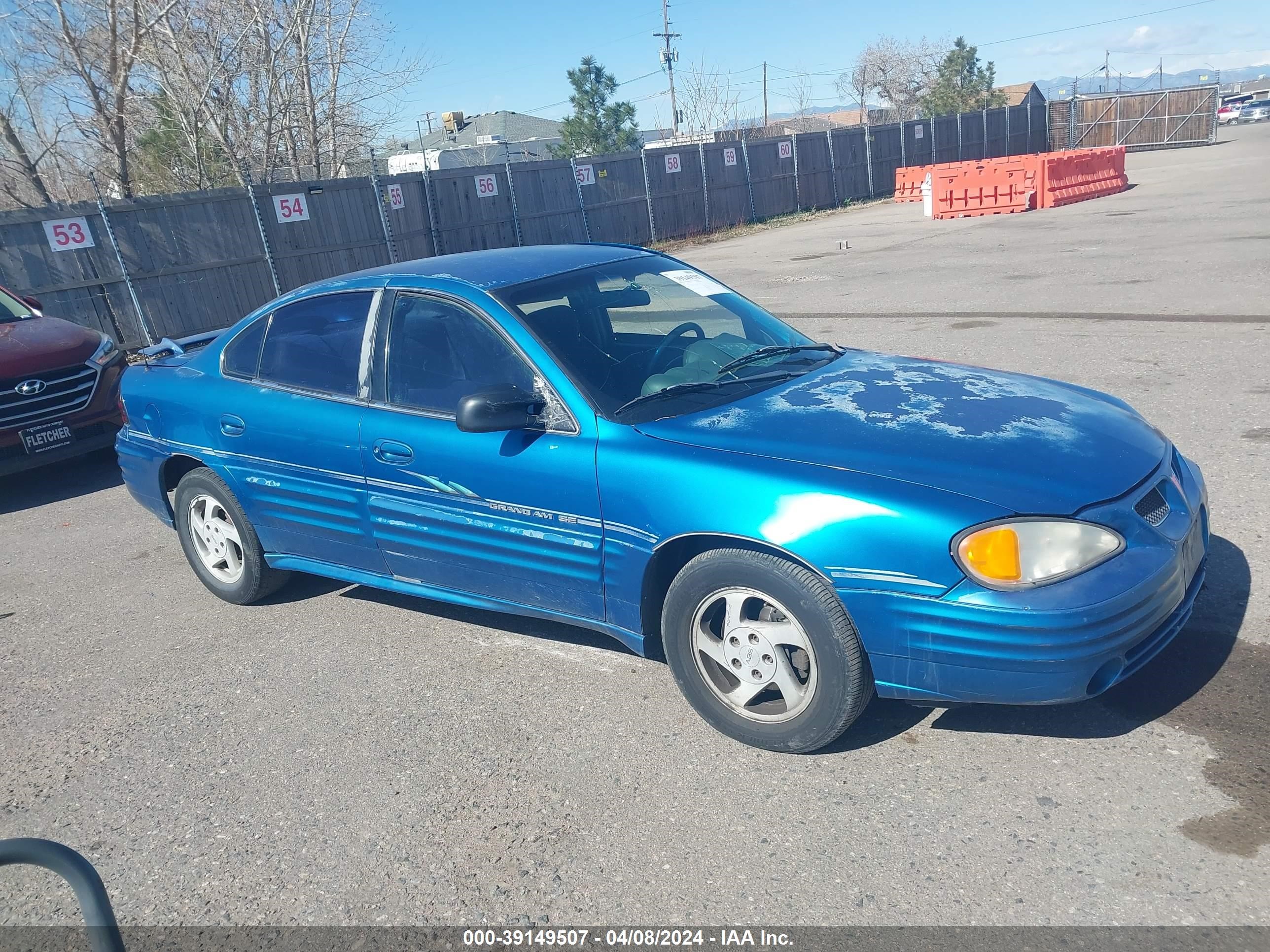 PONTIAC GRAND AM 2000 1g2nf52t6yc519741