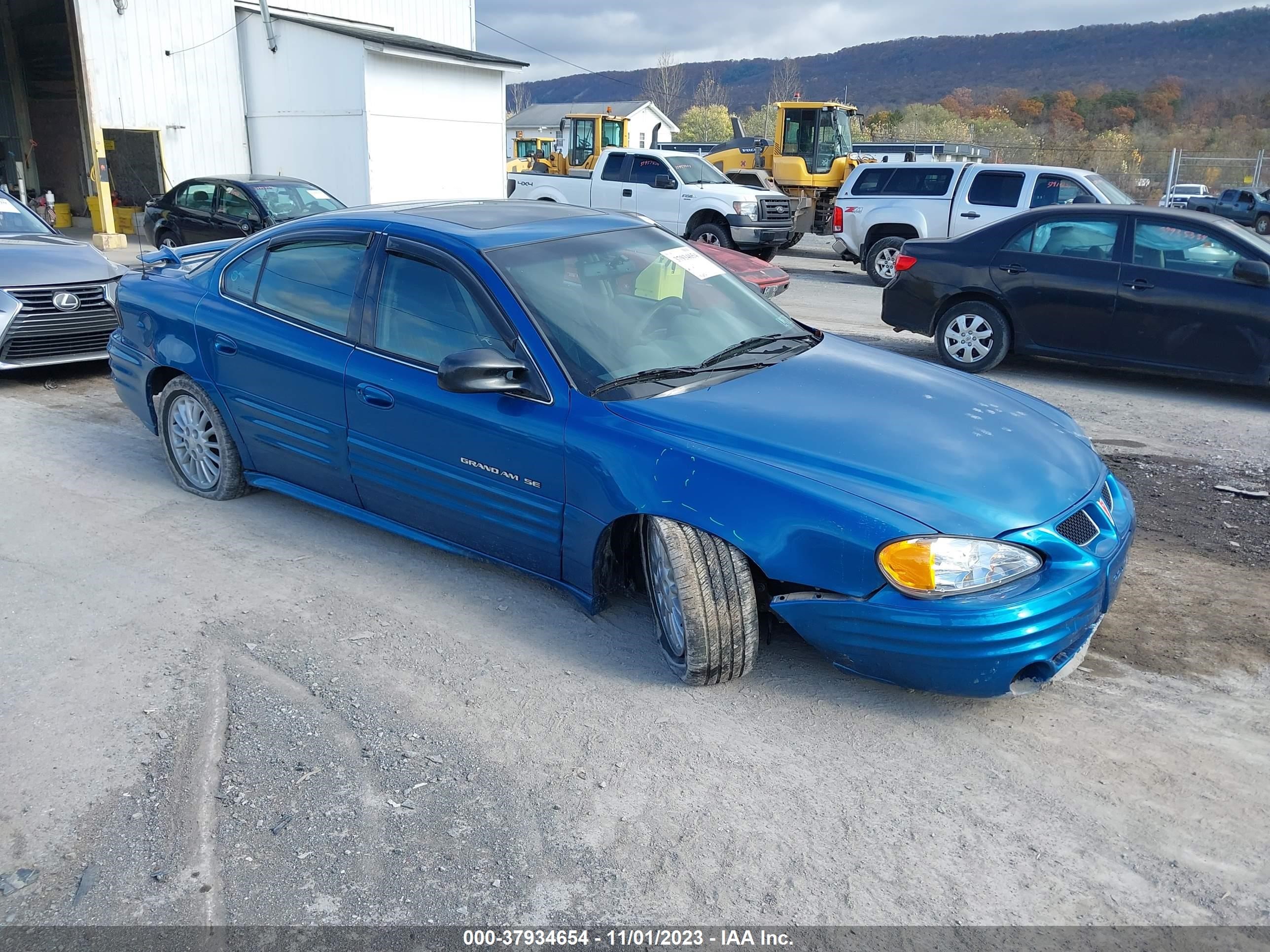 PONTIAC GRAND AM 2000 1g2nf52t7ym827074