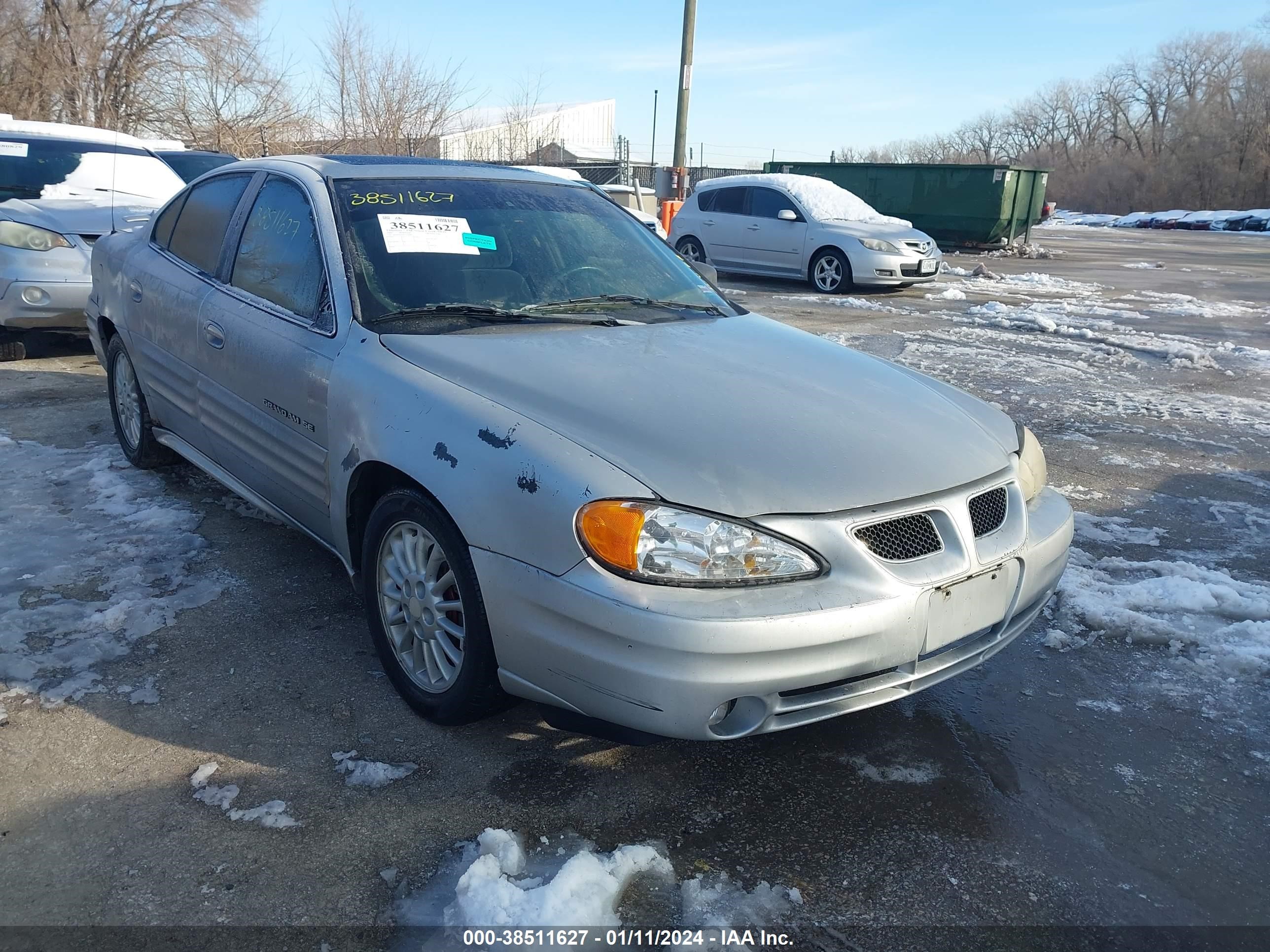 PONTIAC GRAND AM 2000 1g2ng52e4yc529005