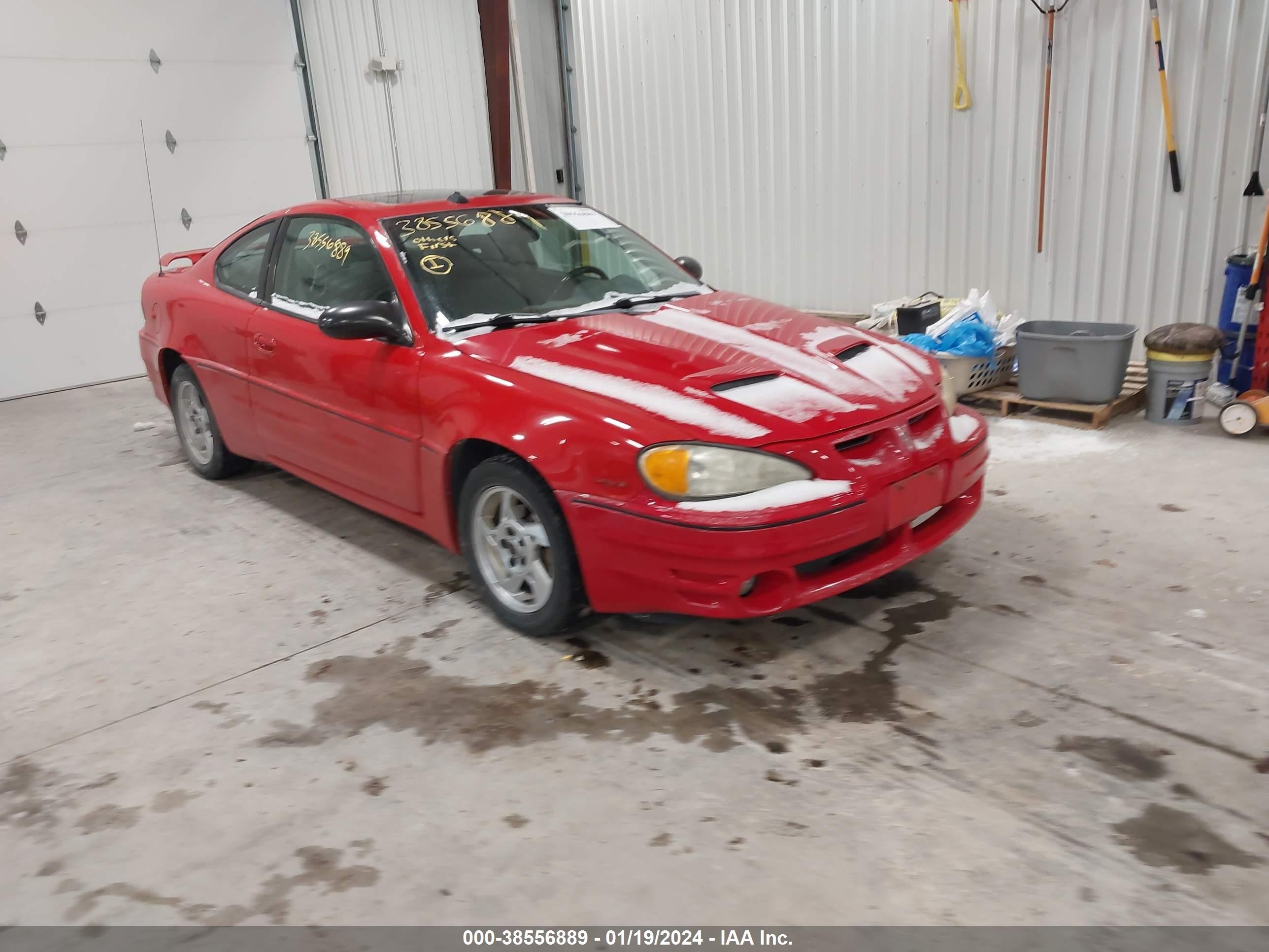 PONTIAC GRAND AM 2003 1g2nw12e43c209803