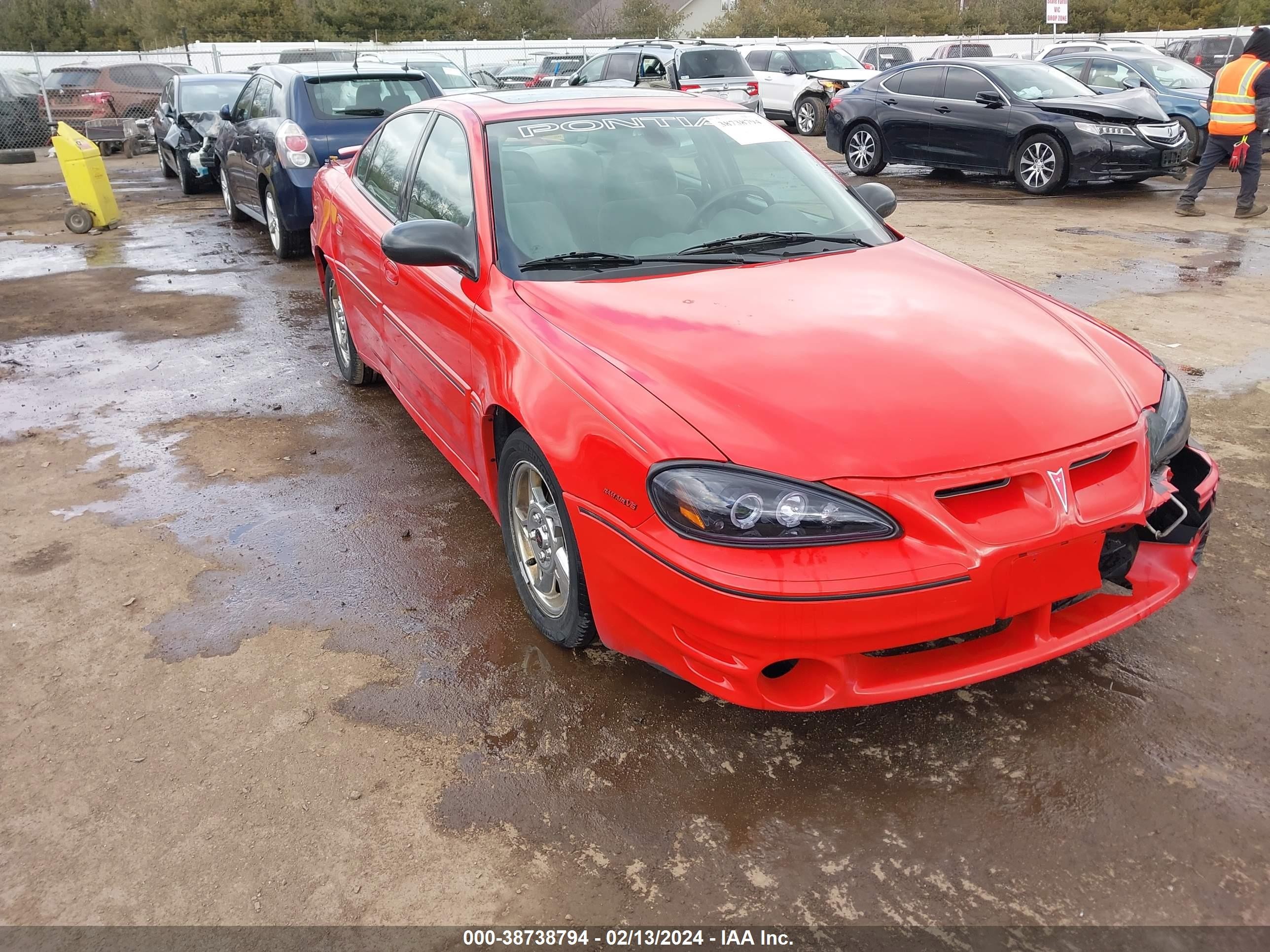 PONTIAC GRAND AM 2003 1g2nw52e13c323698