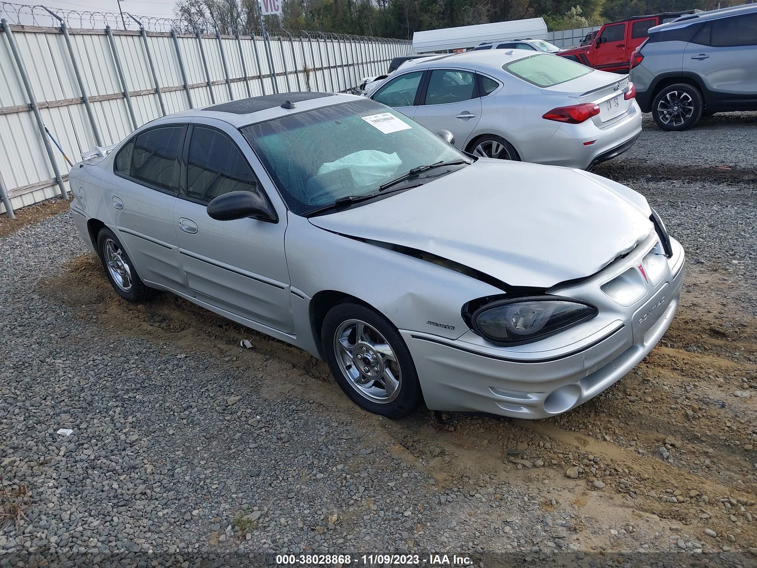 PONTIAC GRAND AM 2004 1g2nw52e34c120541